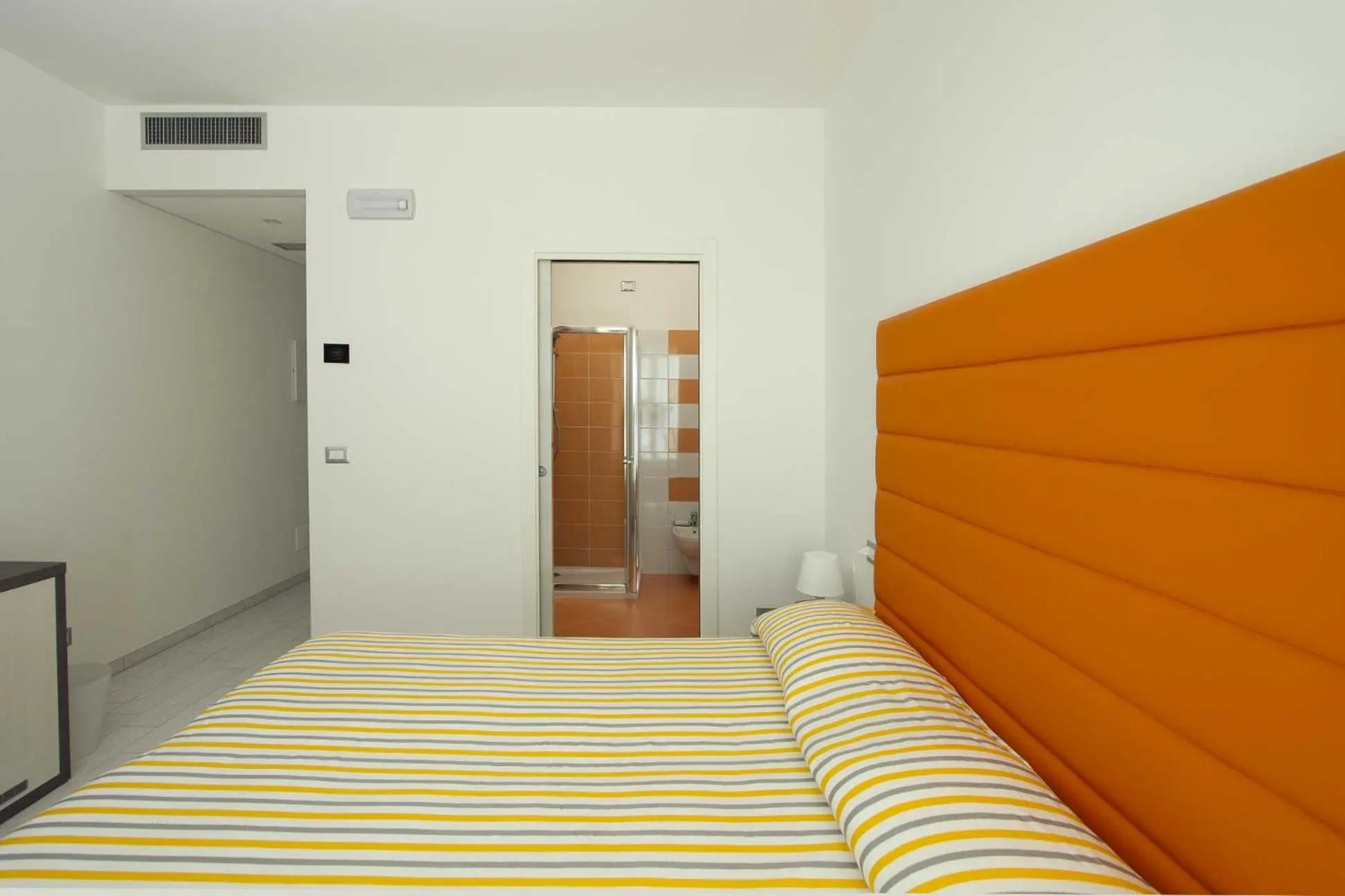 Bed in Hotel La Maestra