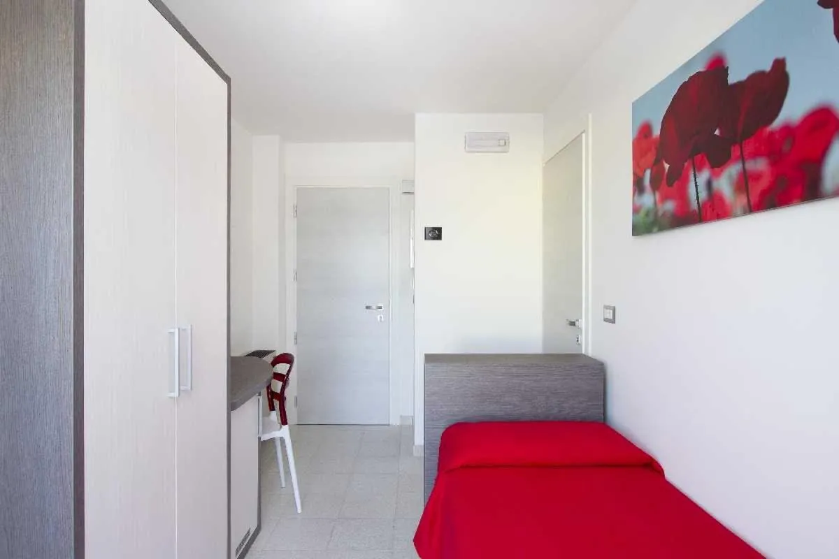 Bed in Hotel La Maestra