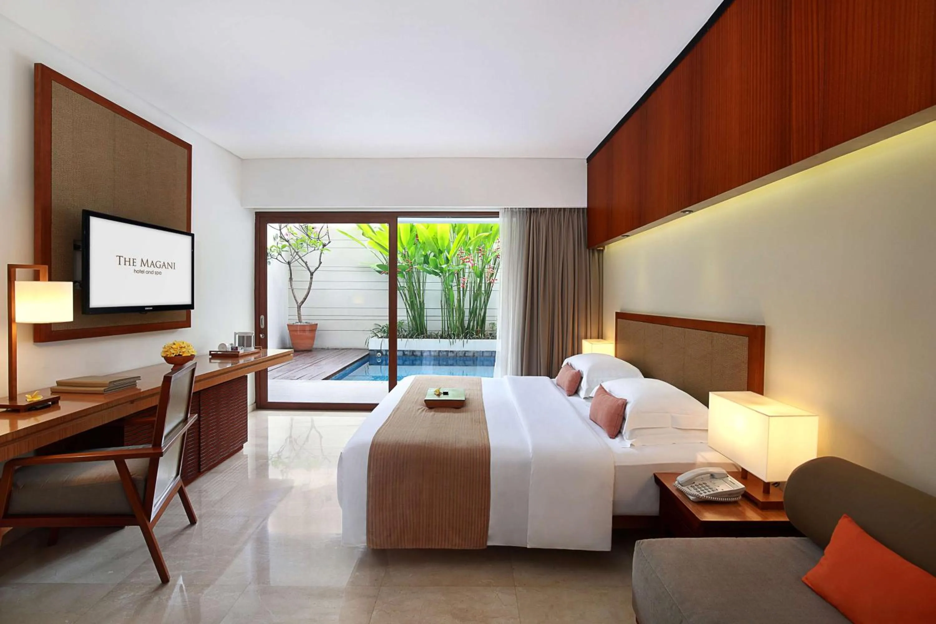Bedroom, Bed in The Magani Hotel and Spa