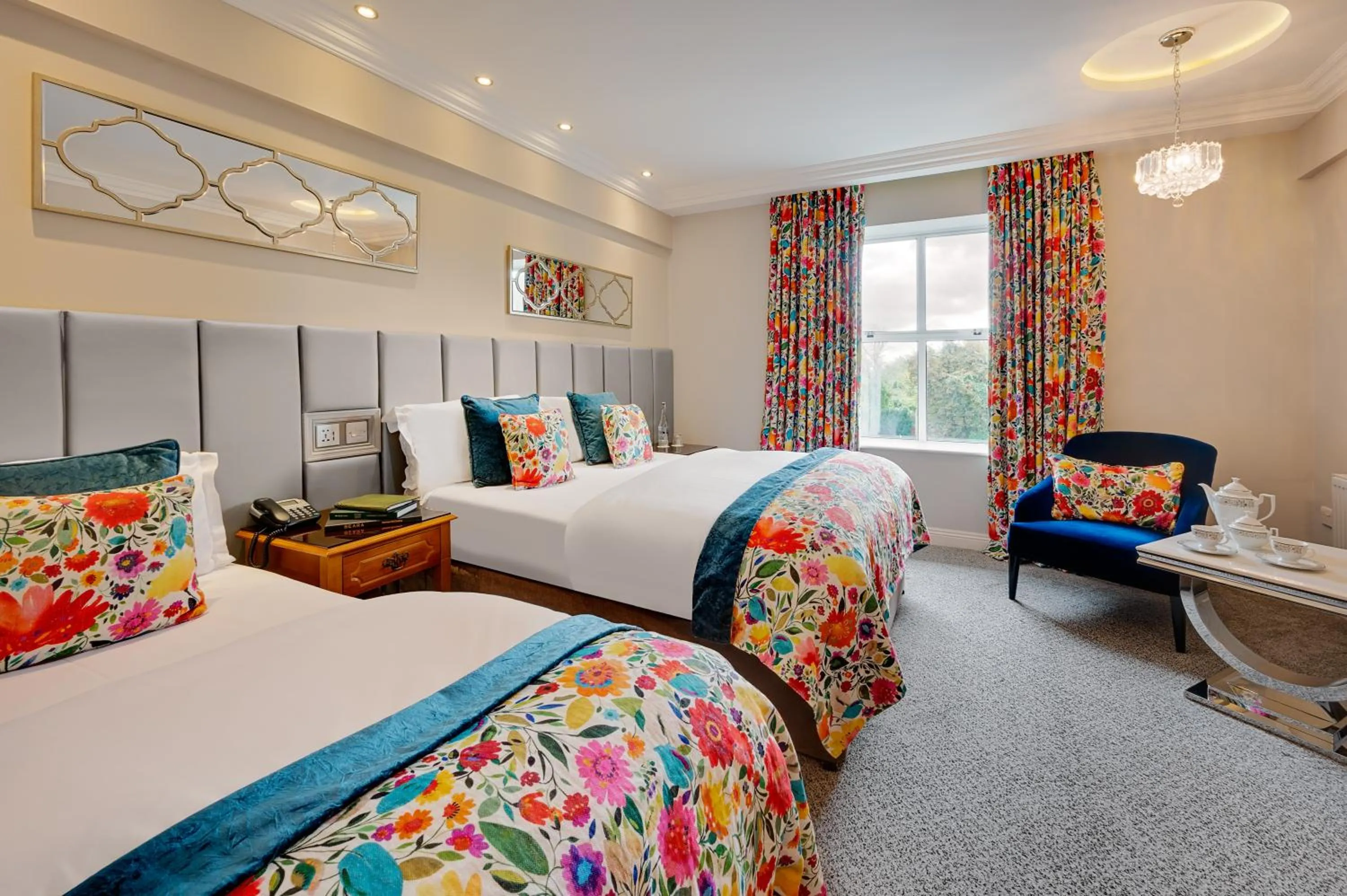 Bedroom, Bed in Cork's Vienna Woods Hotel & Villas