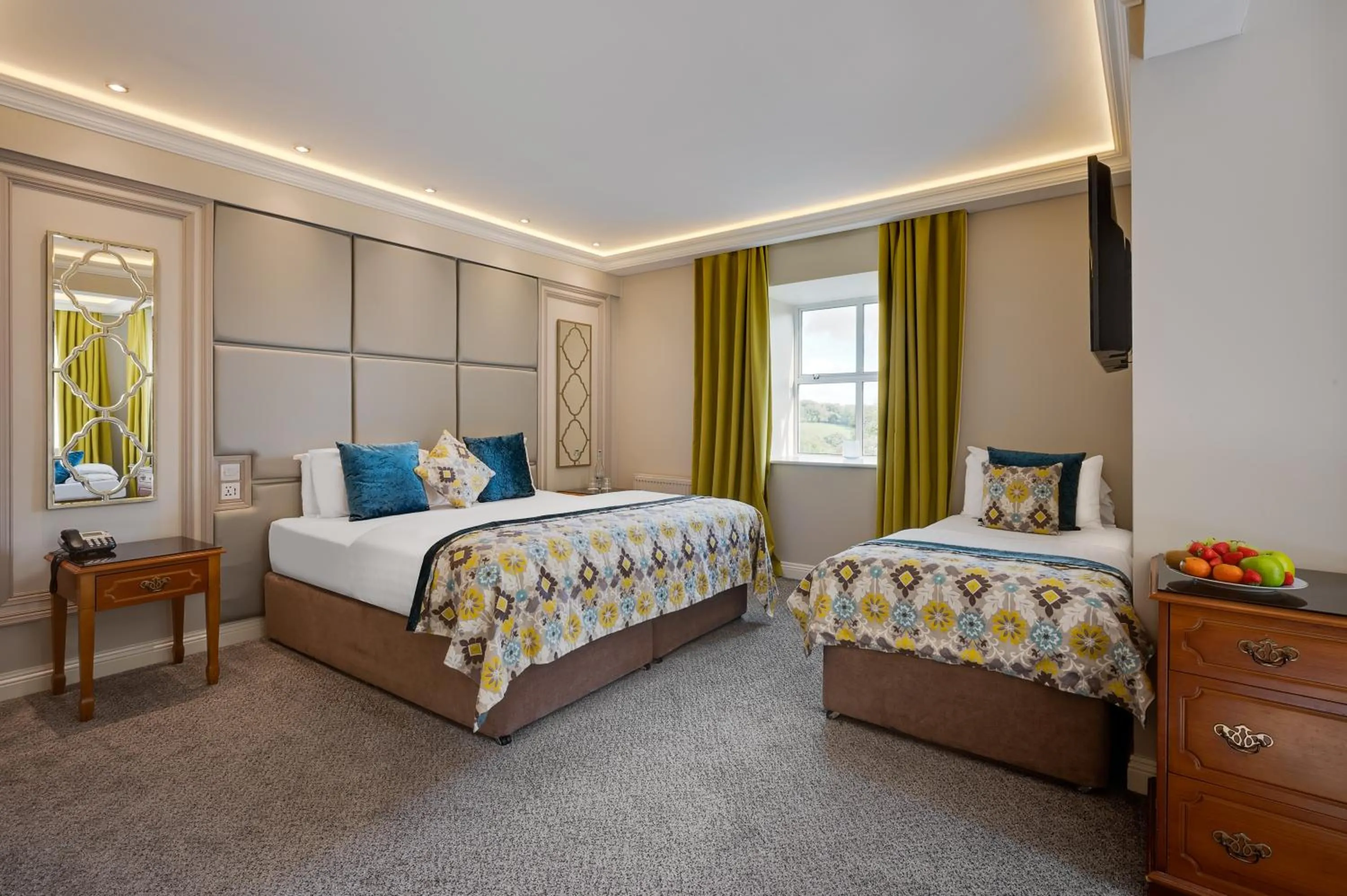 Bedroom, Bed in Cork's Vienna Woods Hotel & Villas