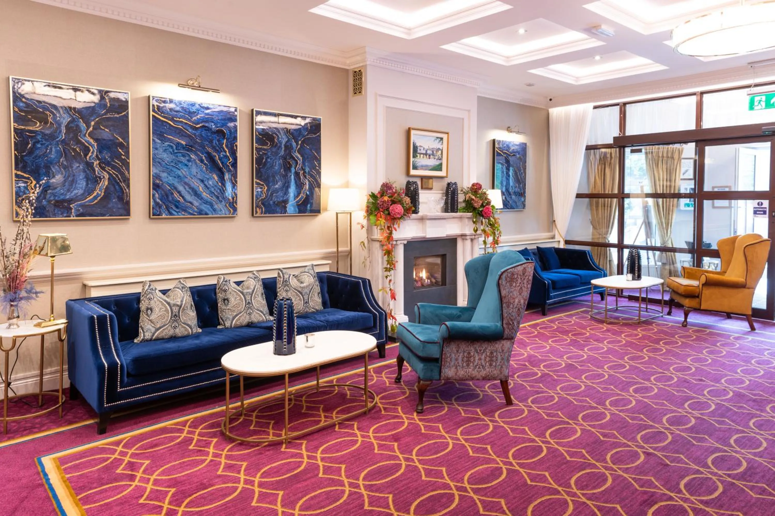 Lobby or reception in Cork's Vienna Woods Hotel & Villas