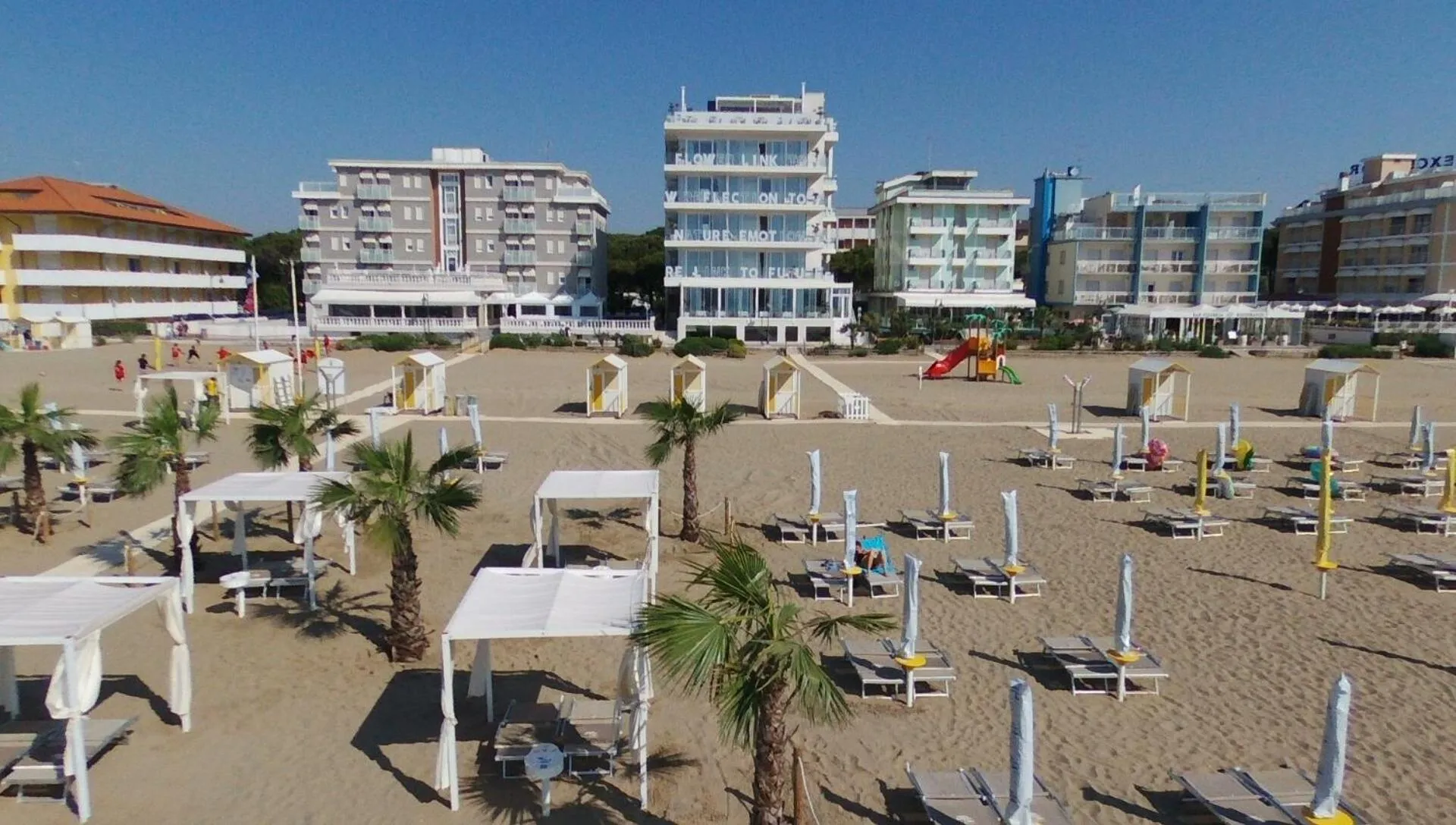 Beach in Unico Hotel Caorle