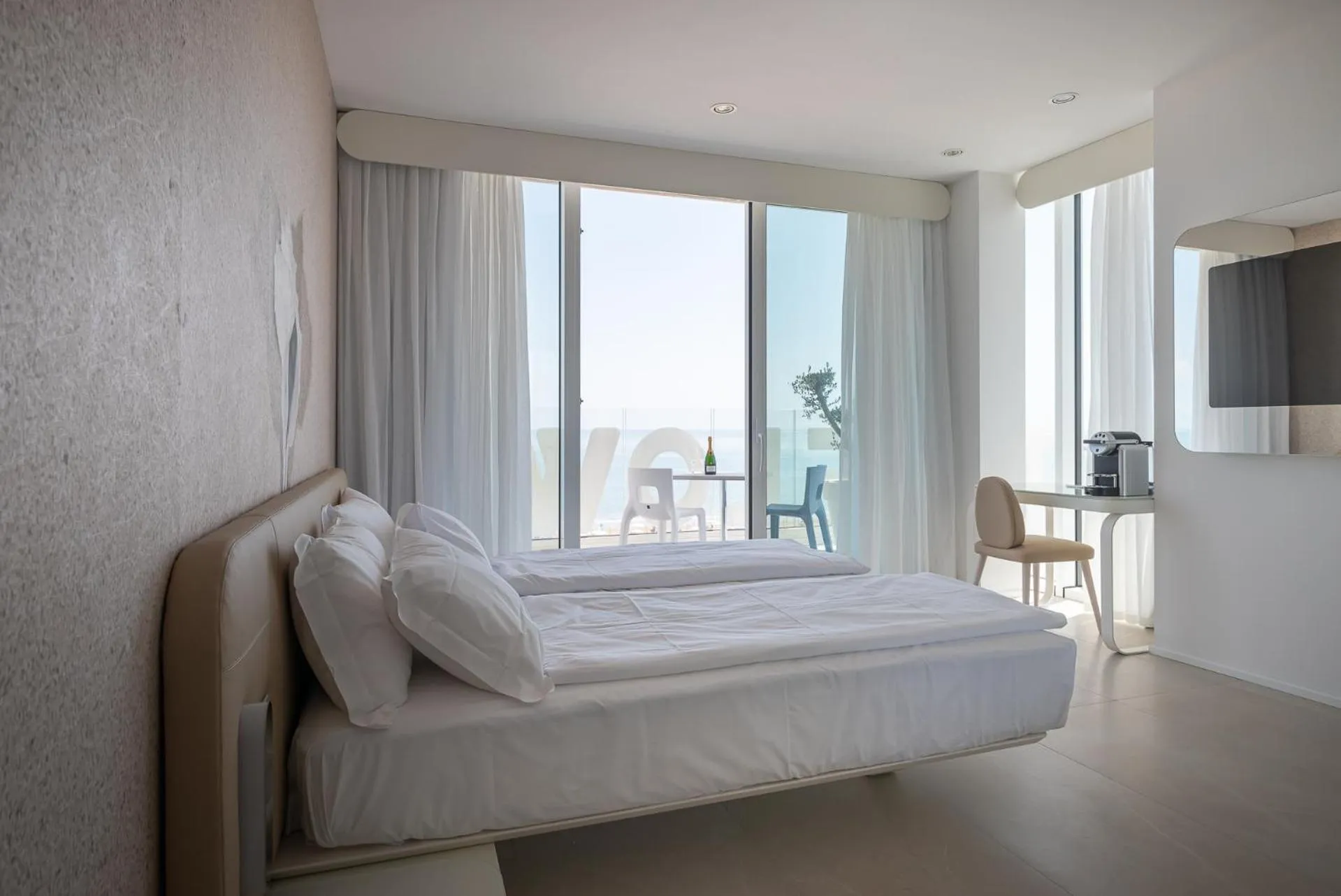 Bed in Unico Hotel Caorle