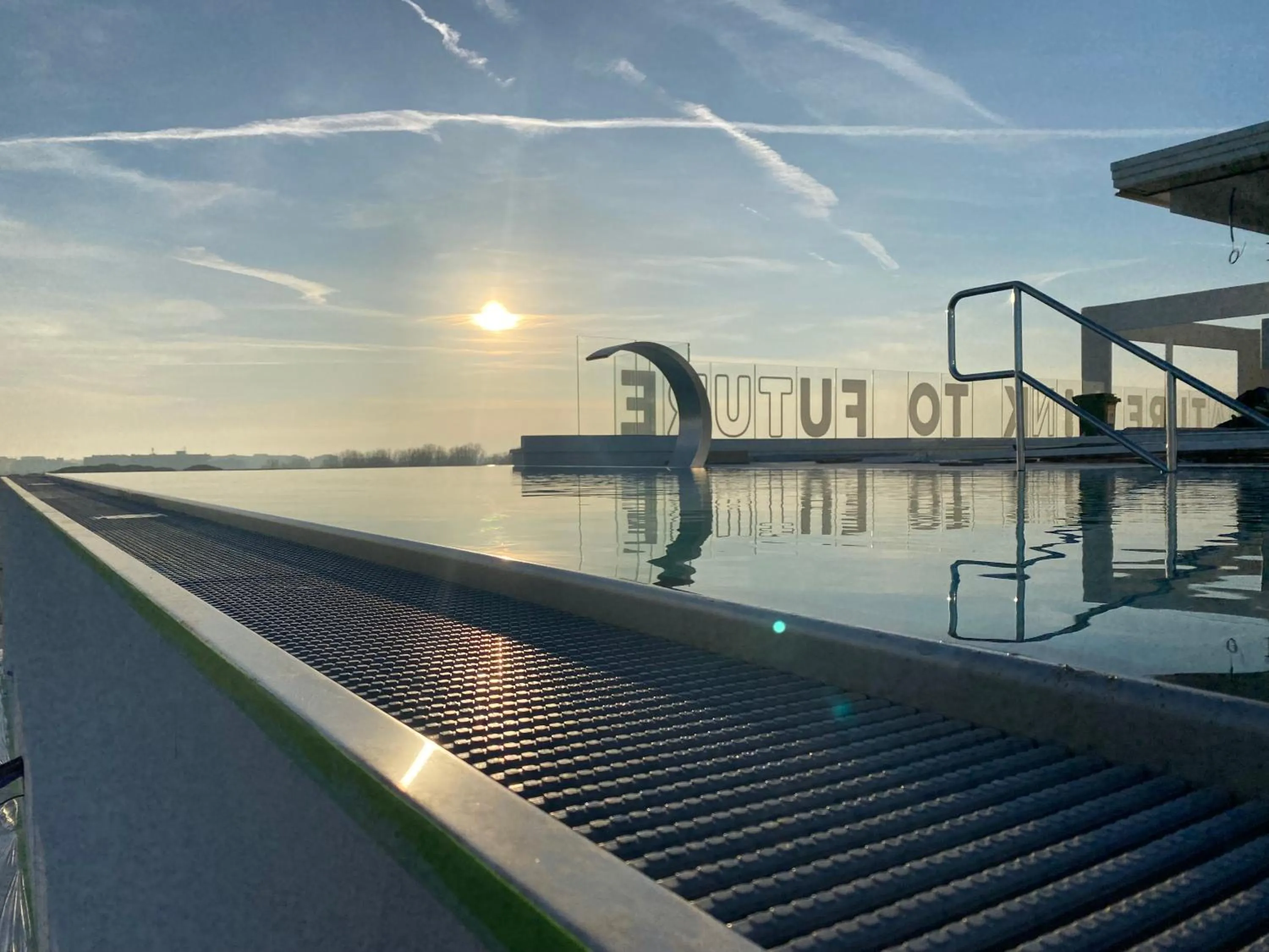 Pool view in Unico Hotel Caorle