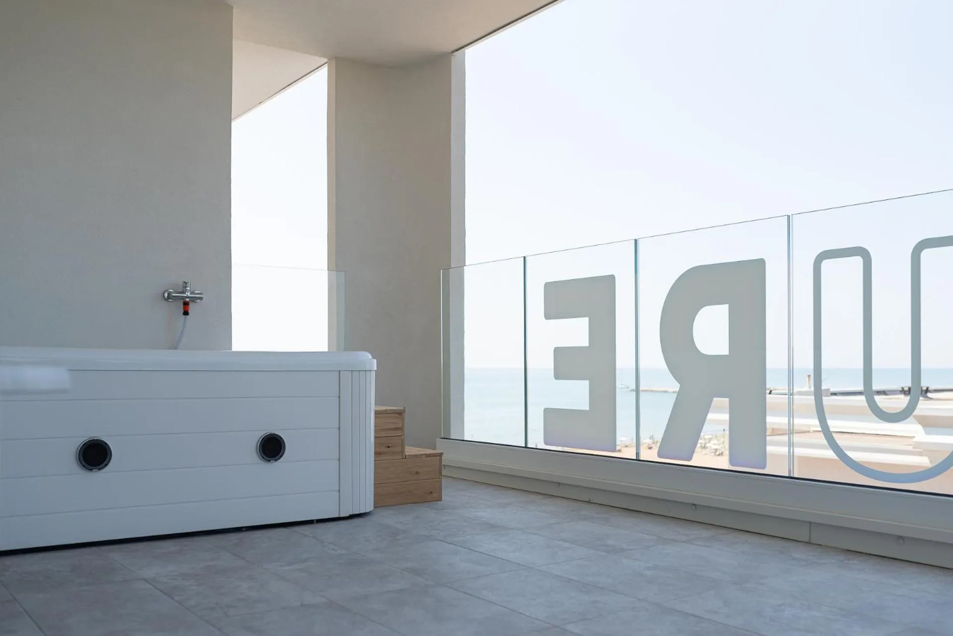 Balcony/Terrace in Unico Hotel Caorle