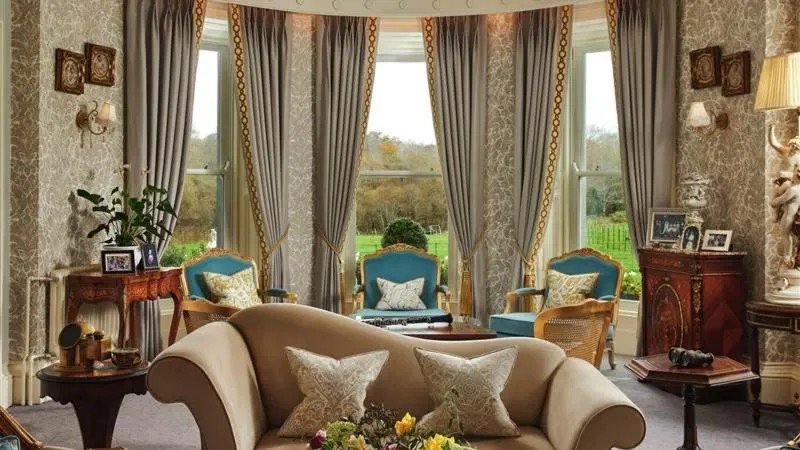 Seating area in Ballyseede Castle