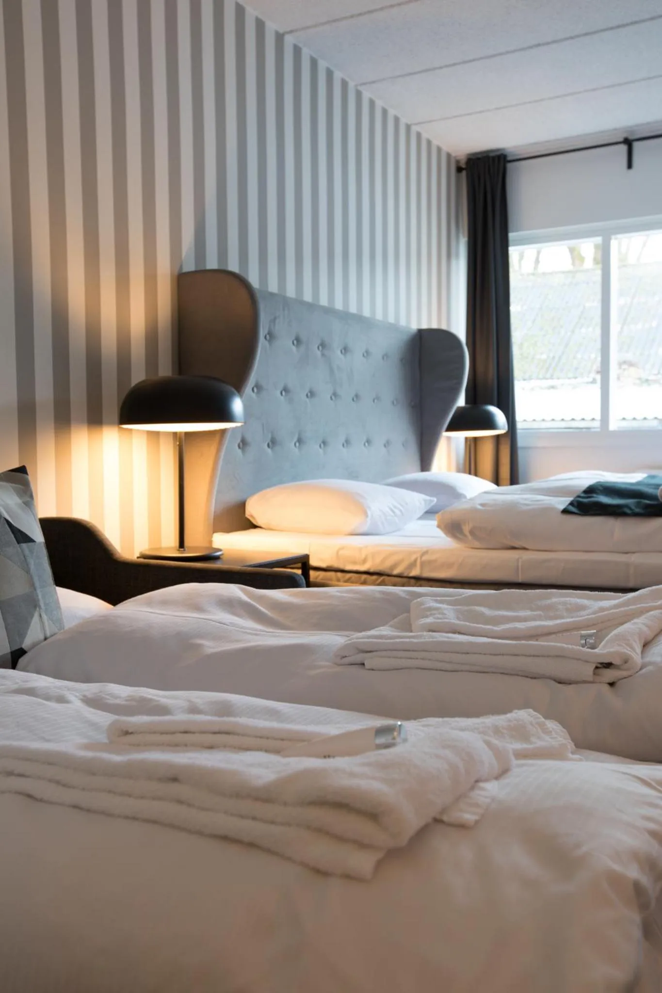 Bed in Diagonalkroen