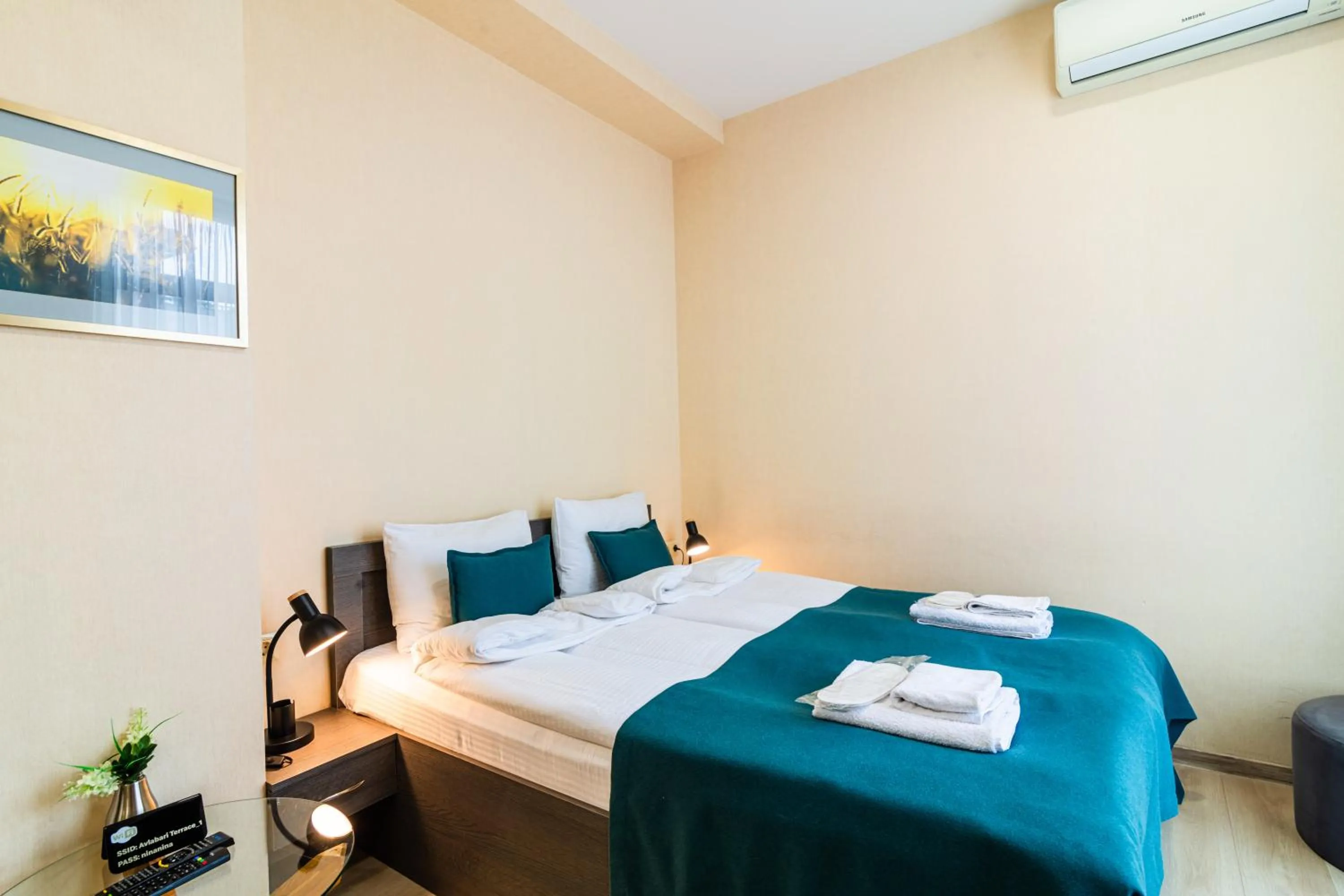 Bed in Hotel Avlabari Terrace