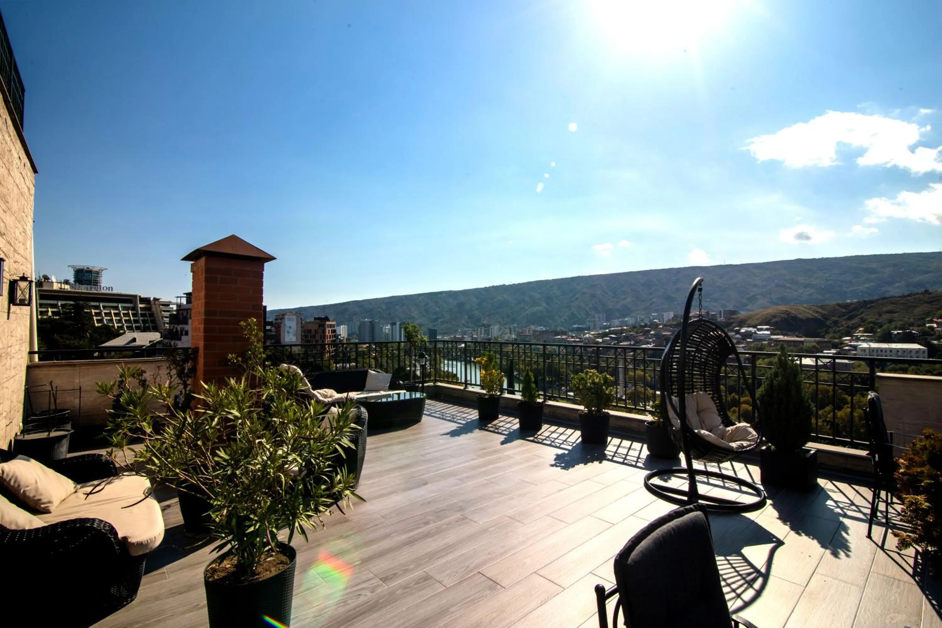 Natural landscape in Hotel Avlabari Terrace