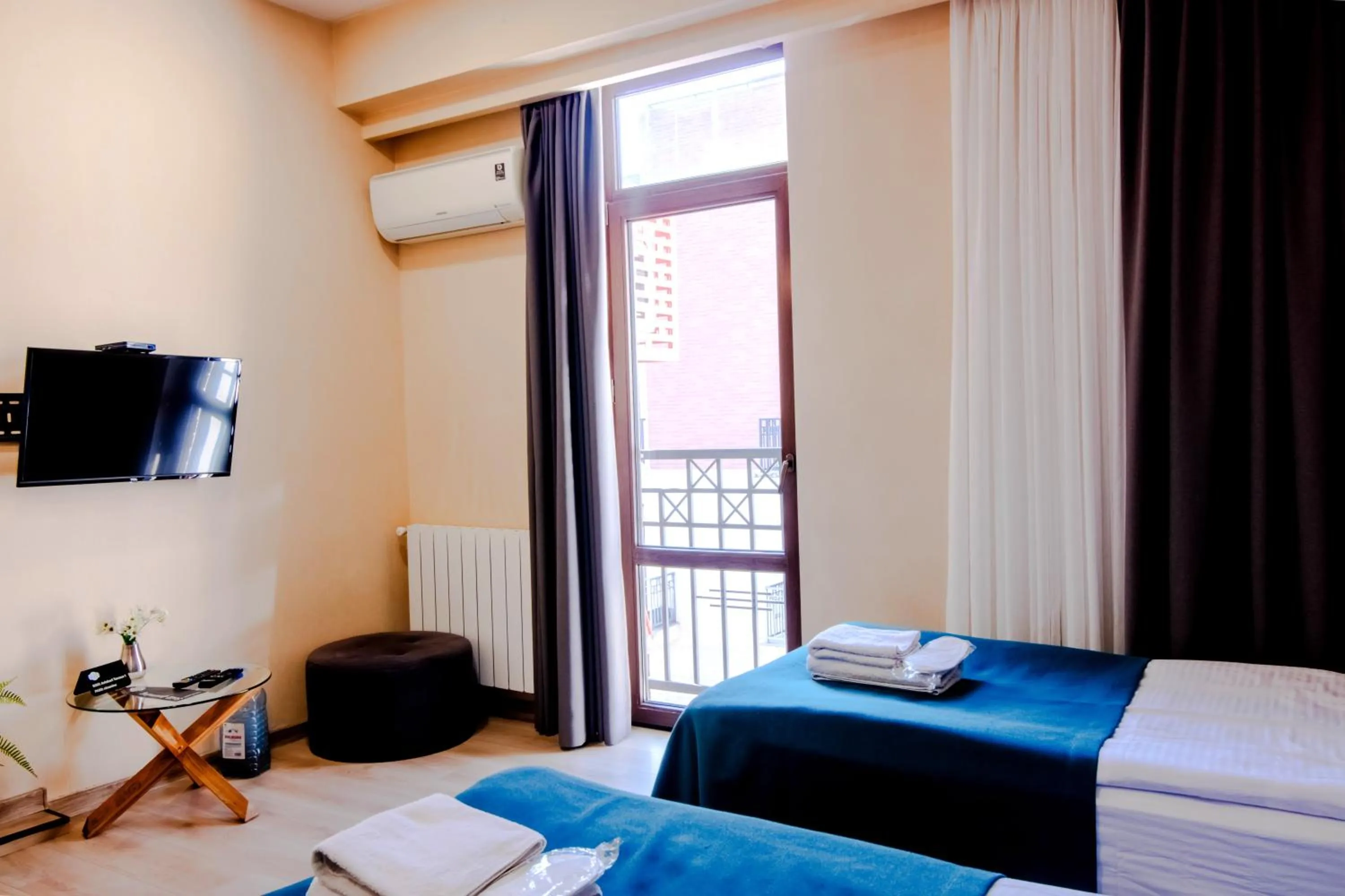 Bed in Hotel Avlabari Terrace