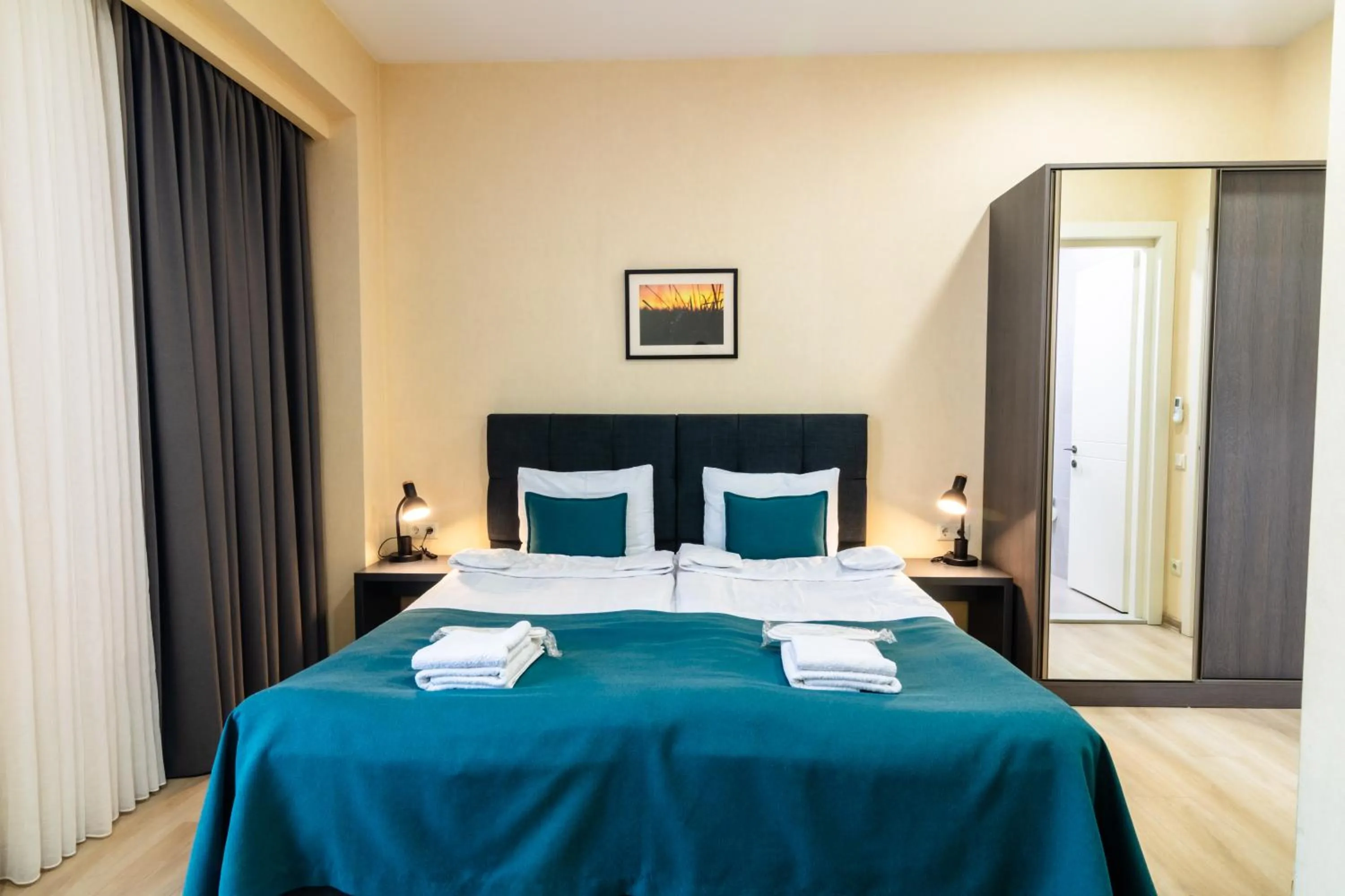 Bed in Hotel Avlabari Terrace