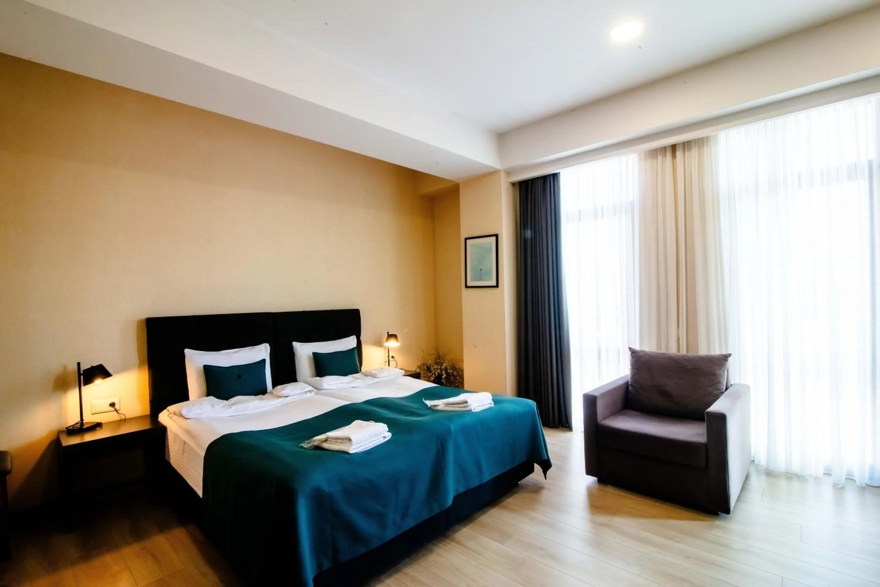 Bed in Hotel Avlabari Terrace