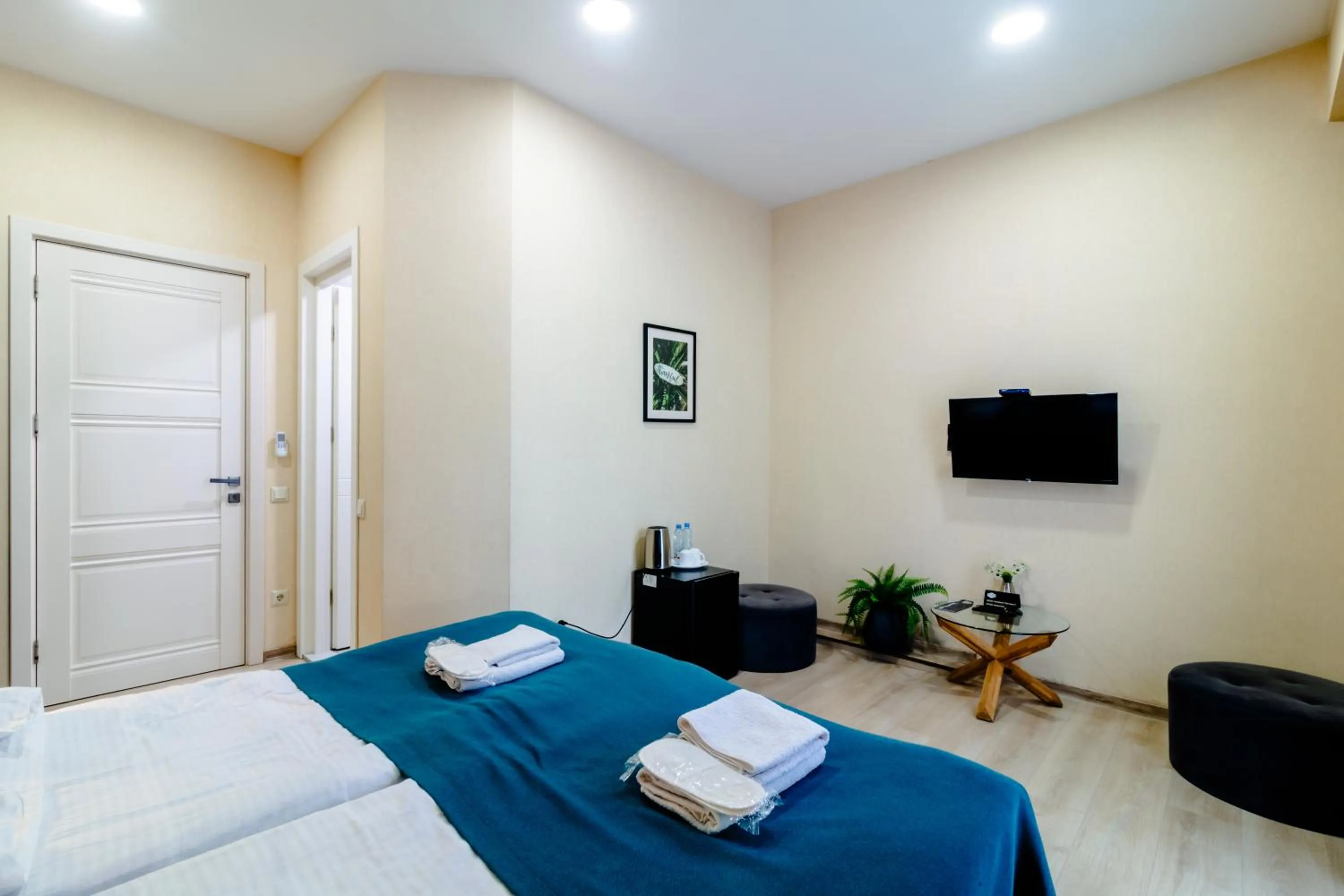 Bed in Hotel Avlabari Terrace