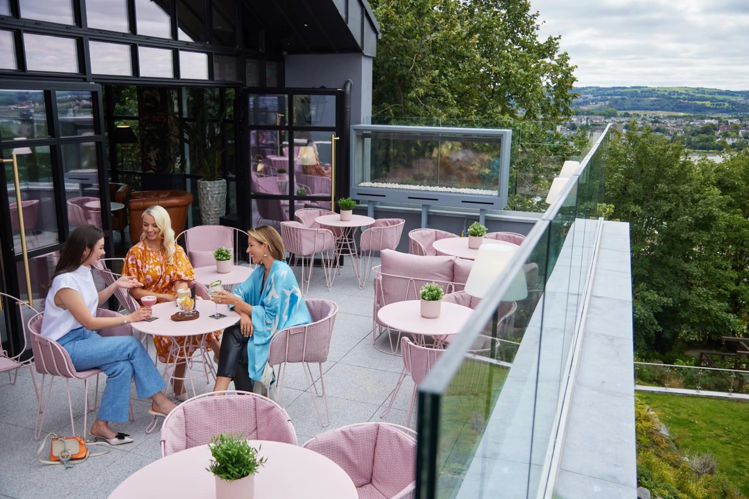 Balcony/Terrace in The Montenotte Hotel