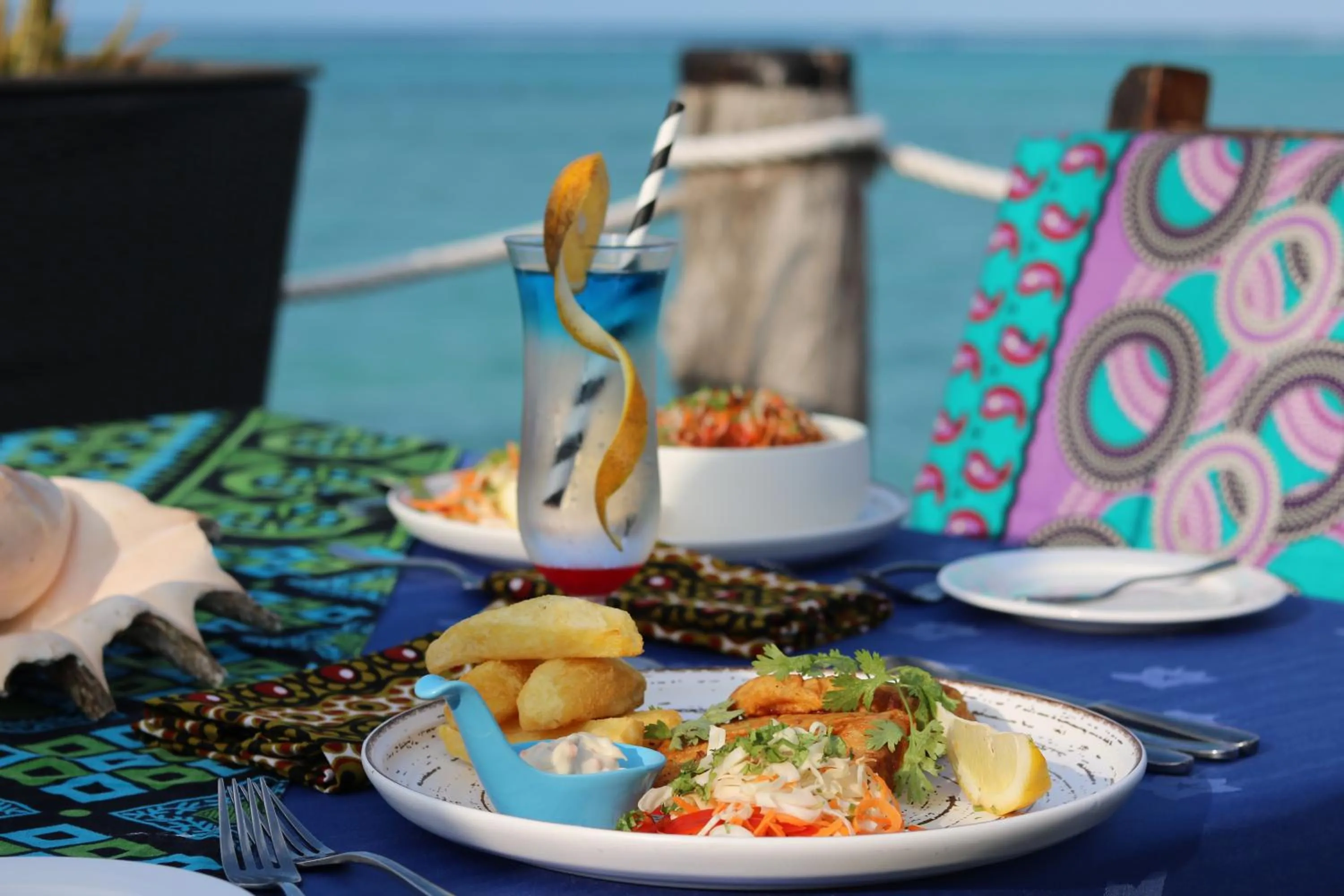 Food in Essque Zalu Zanzibar