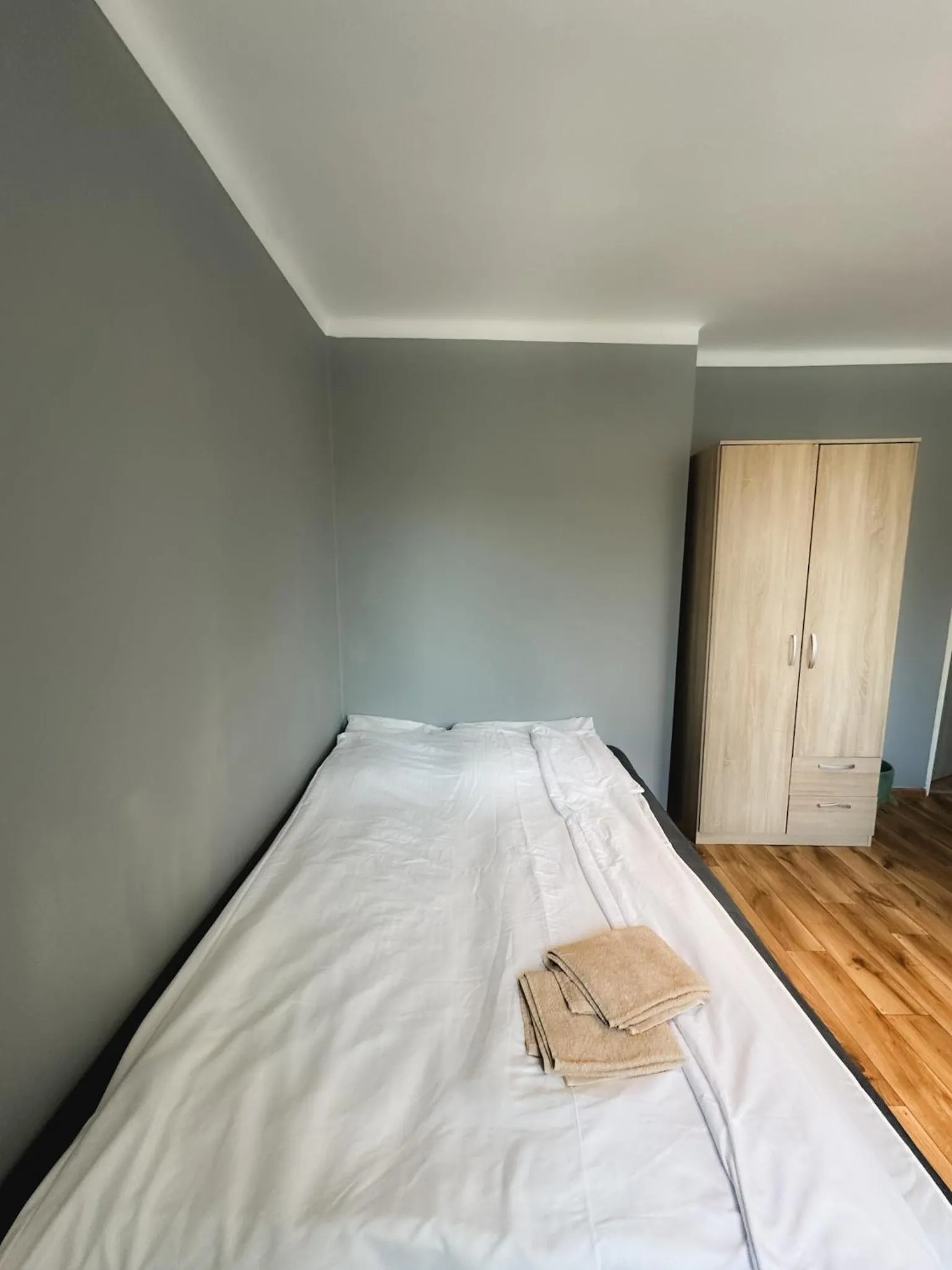 Bed in Kwadrat B&B Spiechowicza