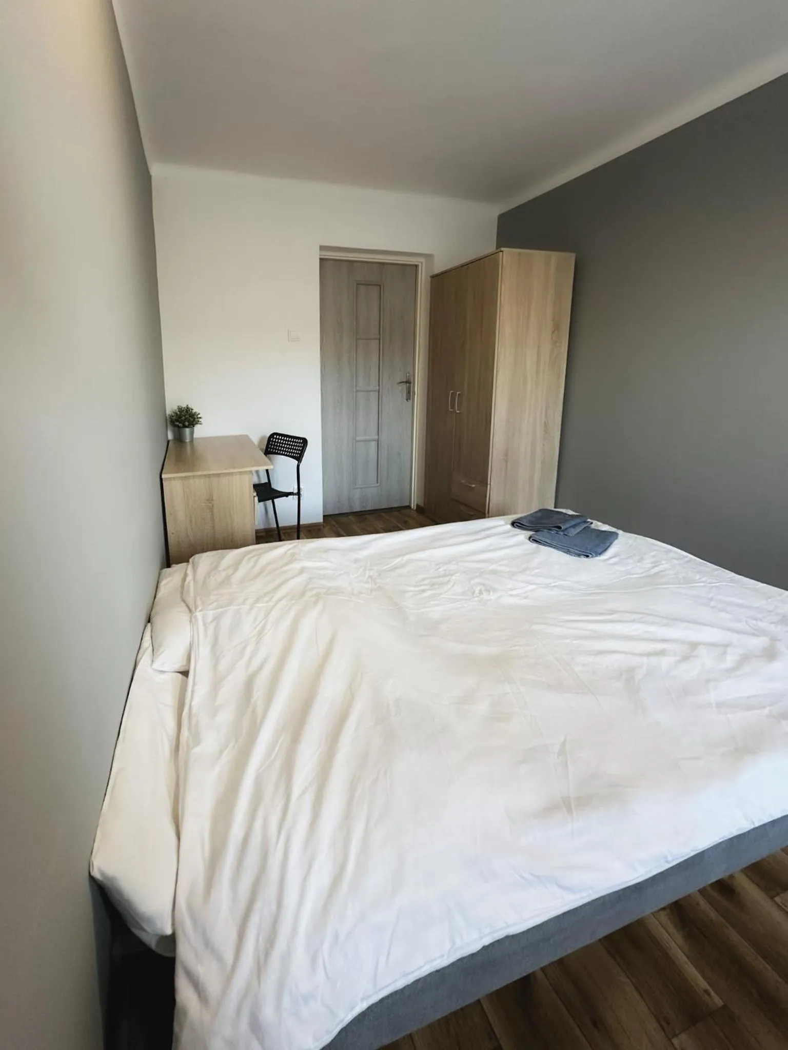 Bed in Kwadrat B&B Spiechowicza