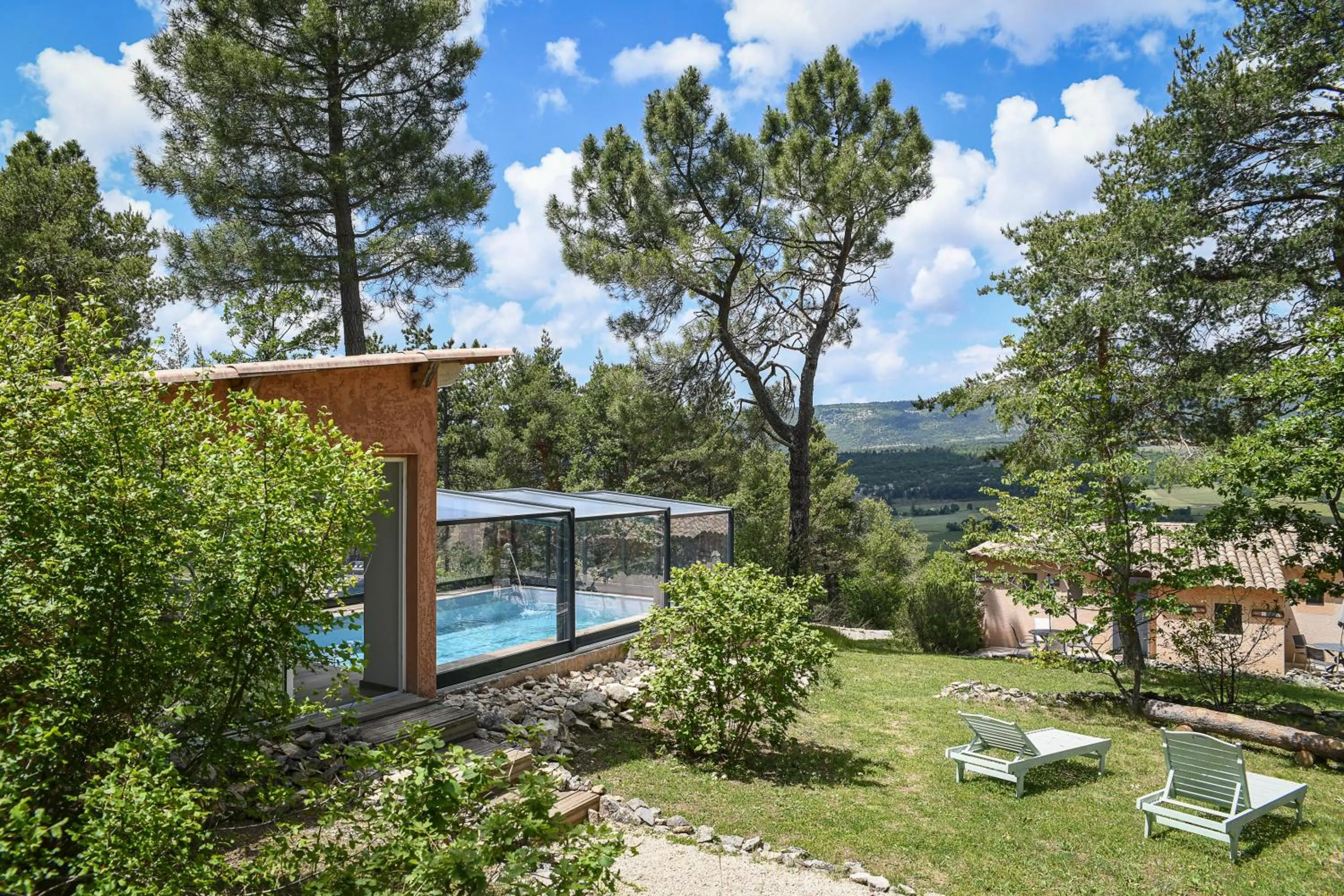 Natural landscape in Domaine du Val de Sault