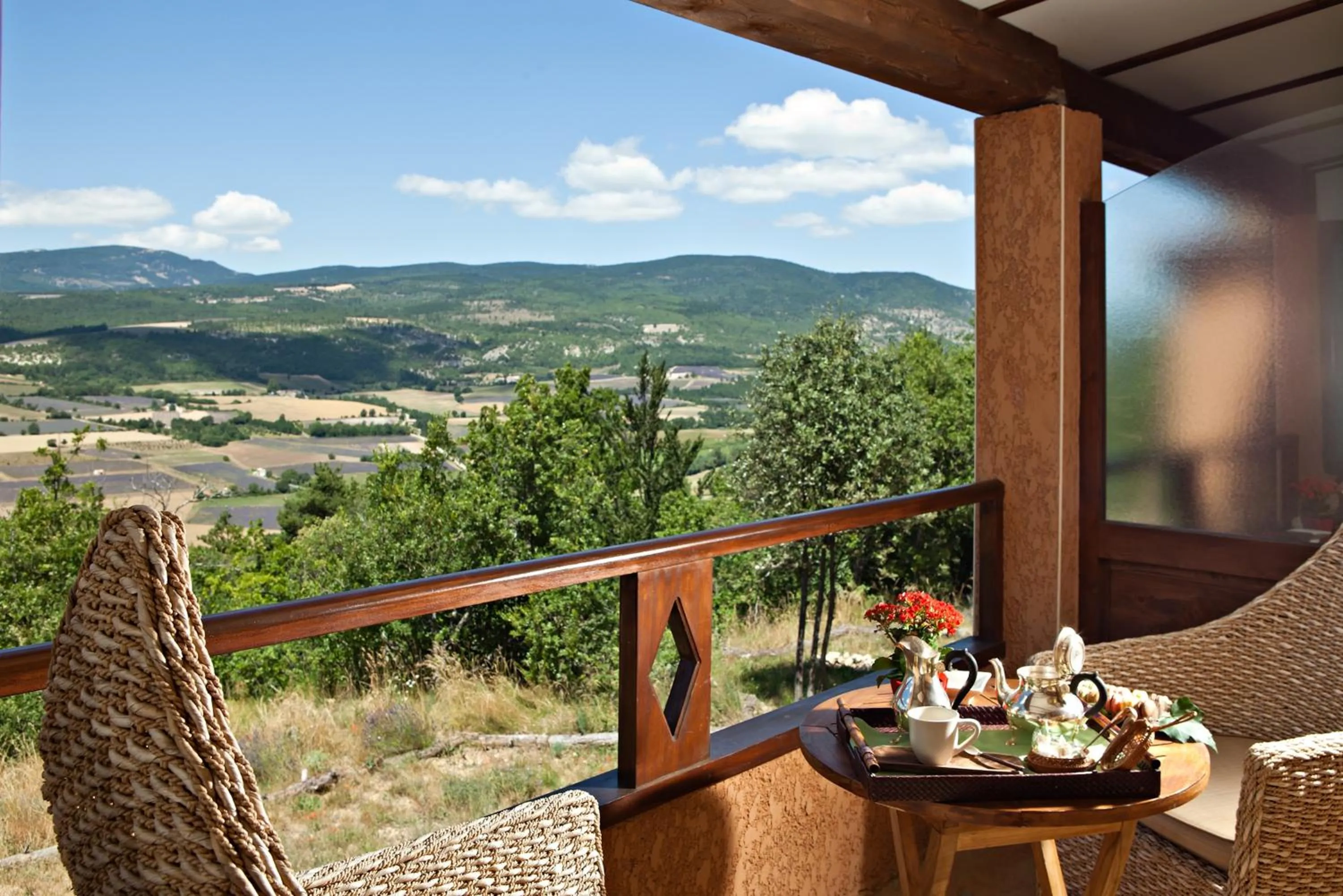 Natural landscape in Domaine du Val de Sault