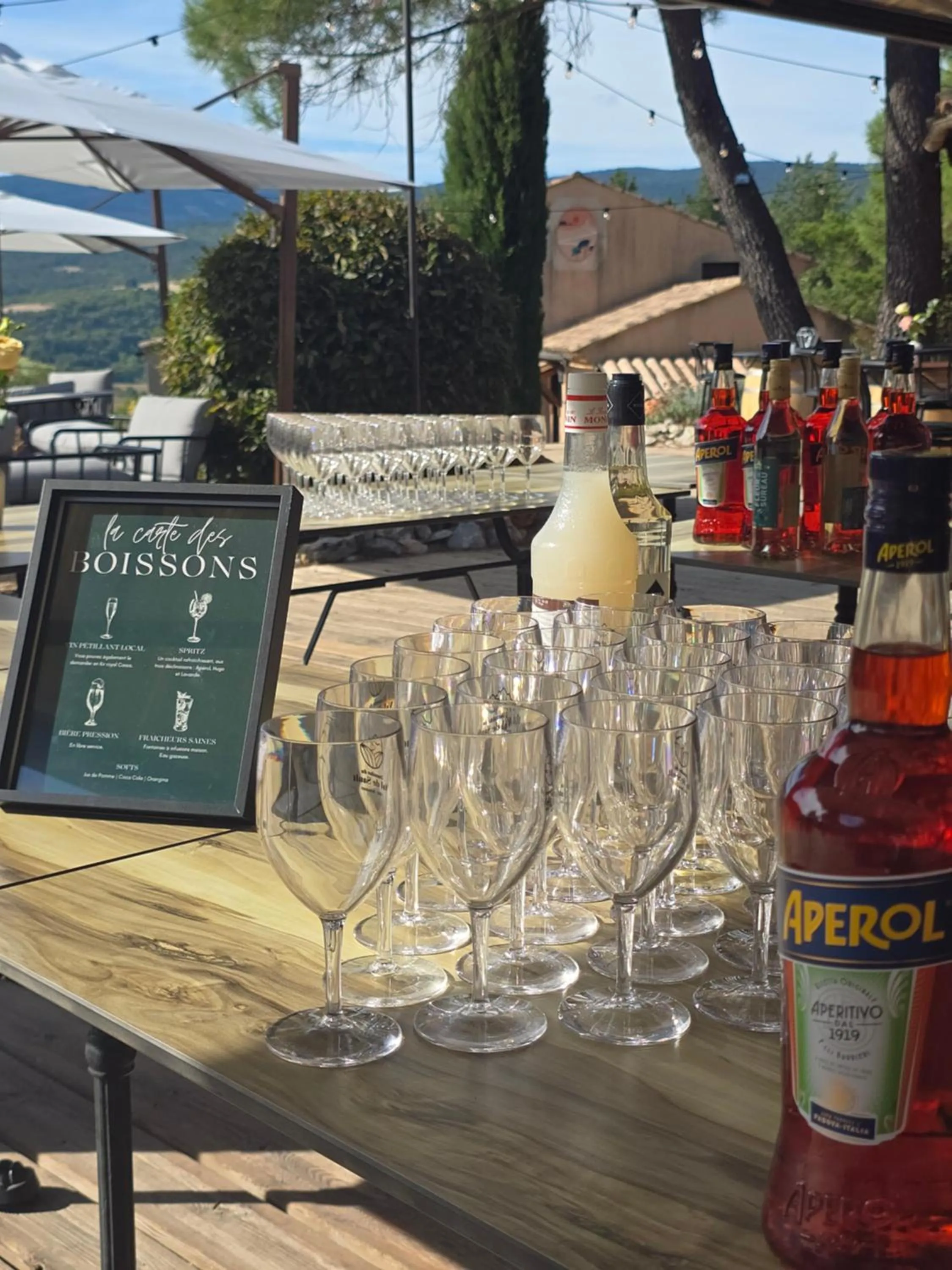 Patio in Domaine du Val de Sault