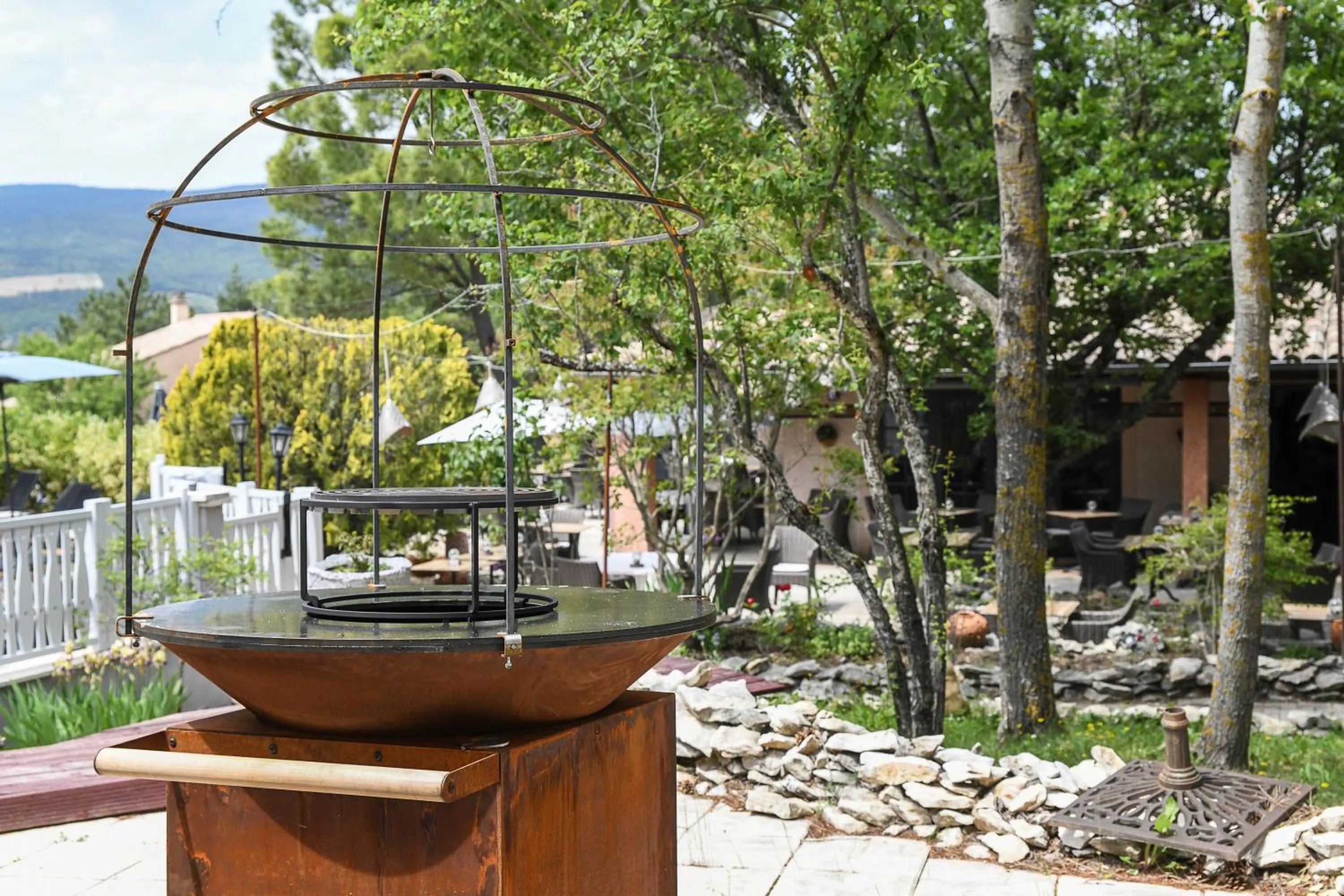 Patio in Domaine du Val de Sault