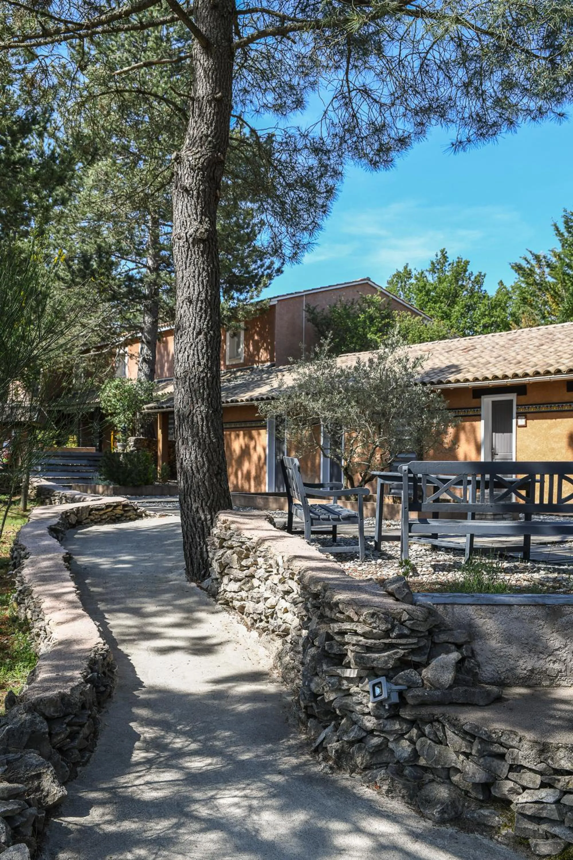 Garden in Domaine du Val de Sault