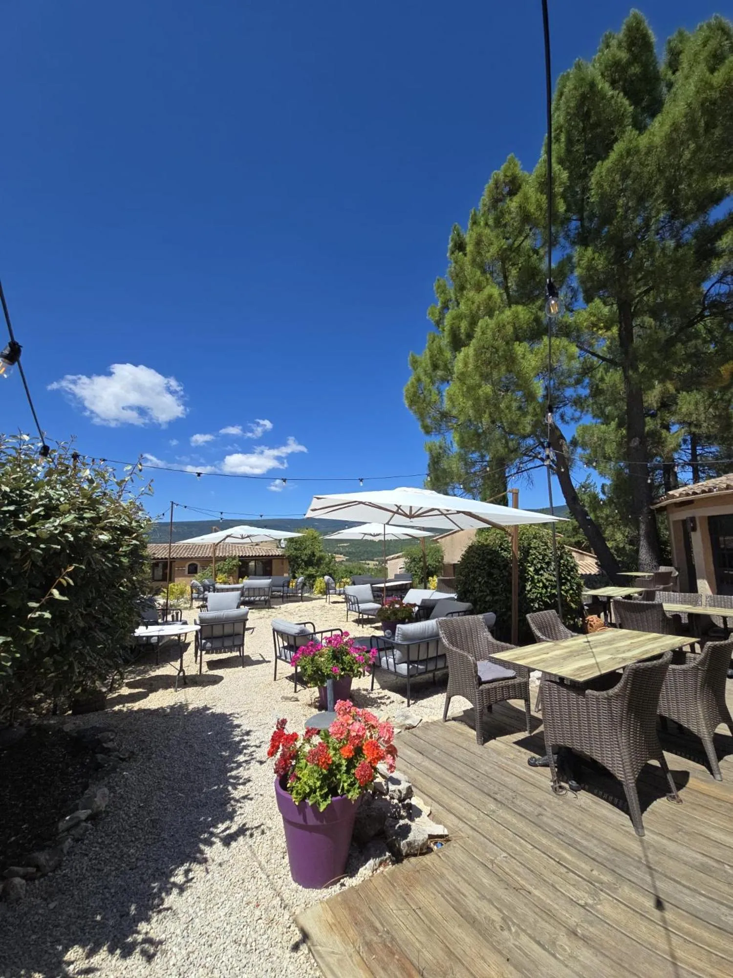 Patio in Domaine du Val de Sault