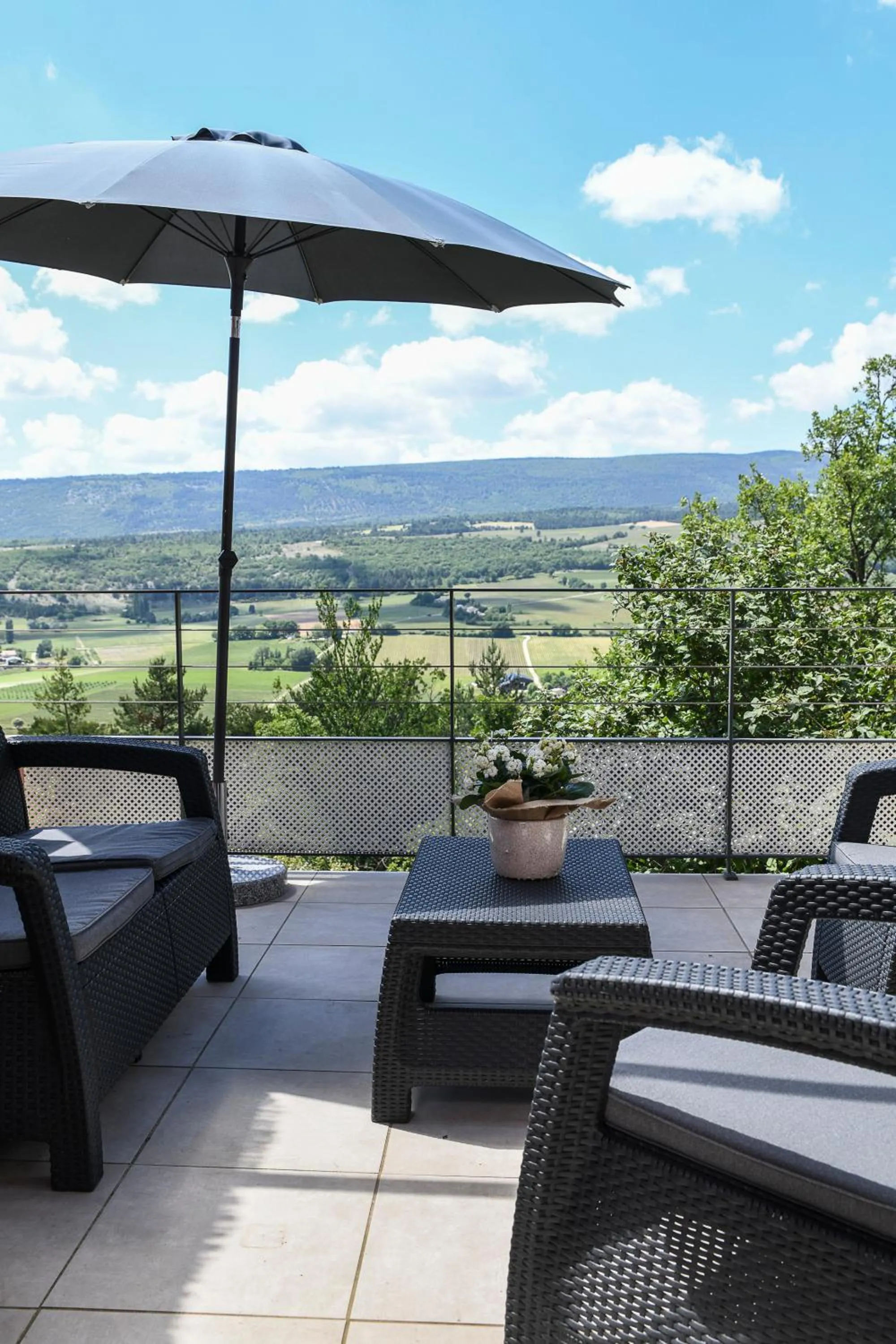 Natural landscape in Domaine du Val de Sault