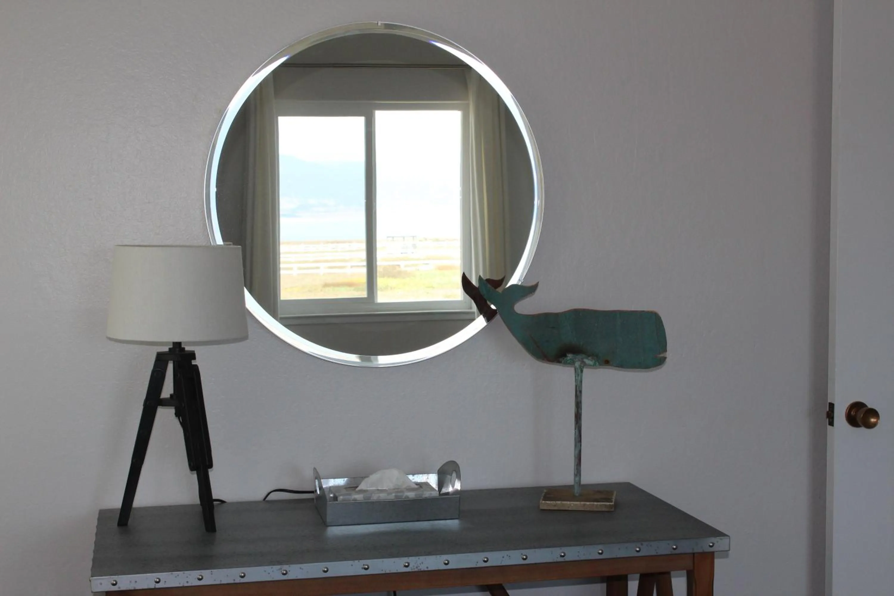 Decorative detail in Point Arena Lighthouse