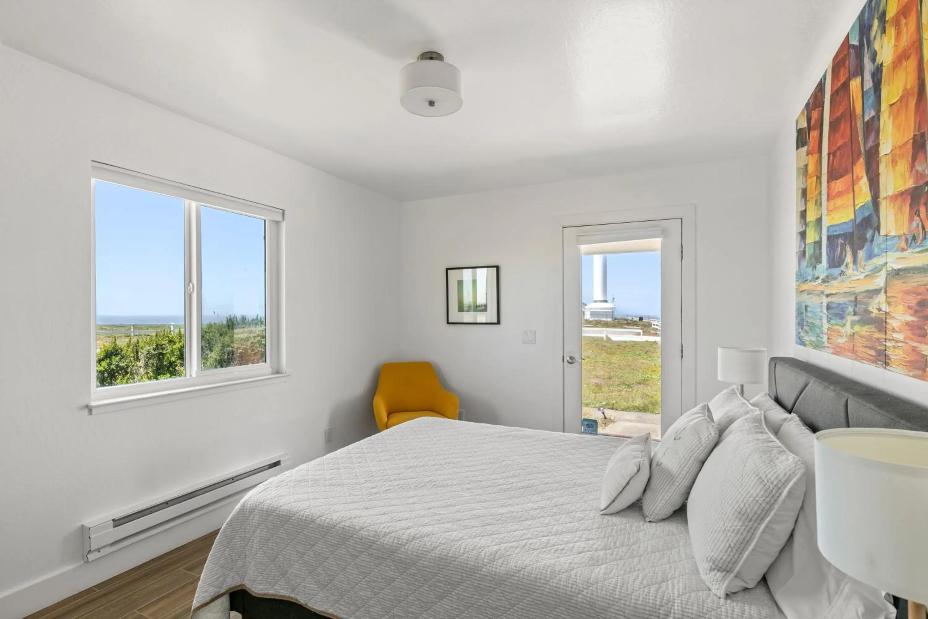 Bed in Point Arena Lighthouse