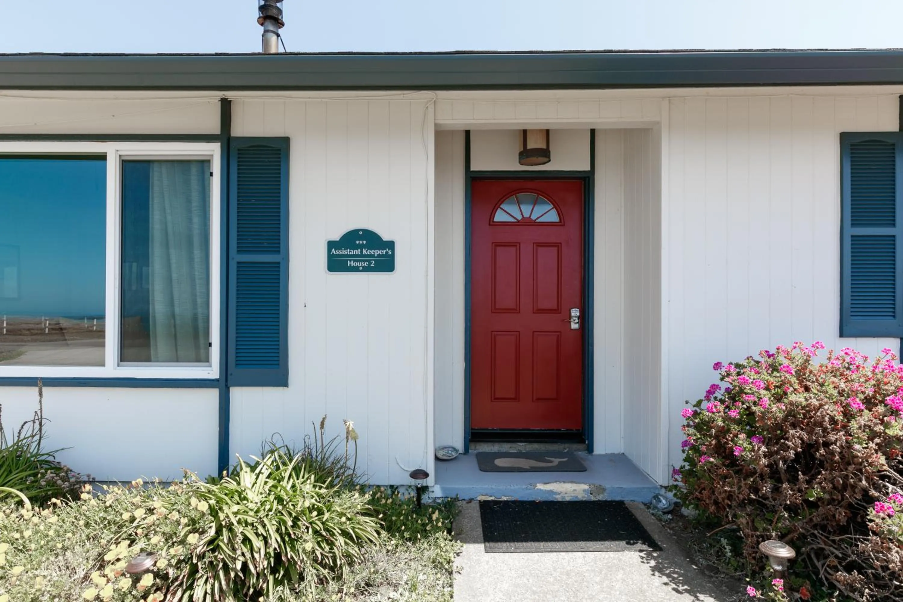 Facade/entrance in Point Arena Lighthouse