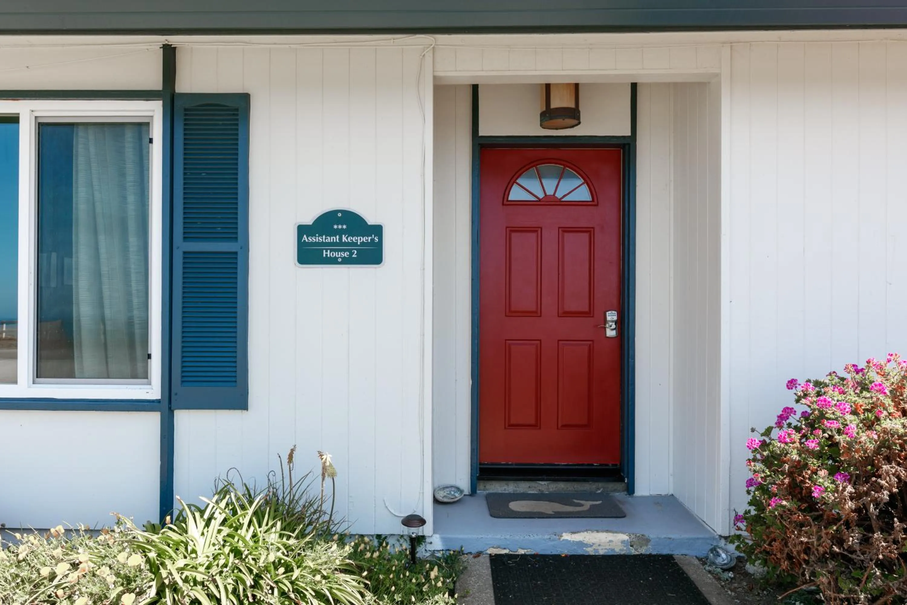 Facade/entrance in Point Arena Lighthouse