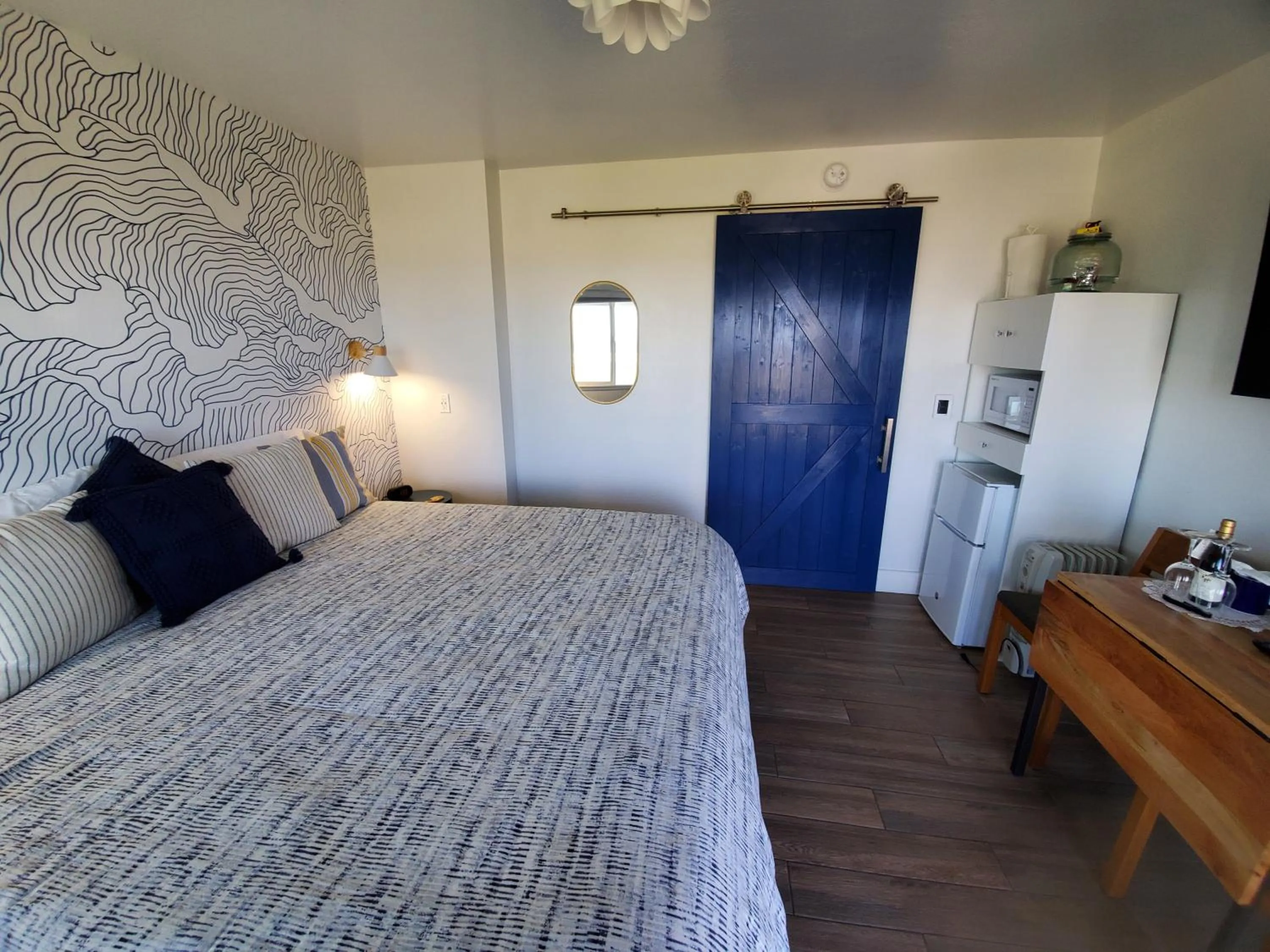 Bed in Point Arena Lighthouse