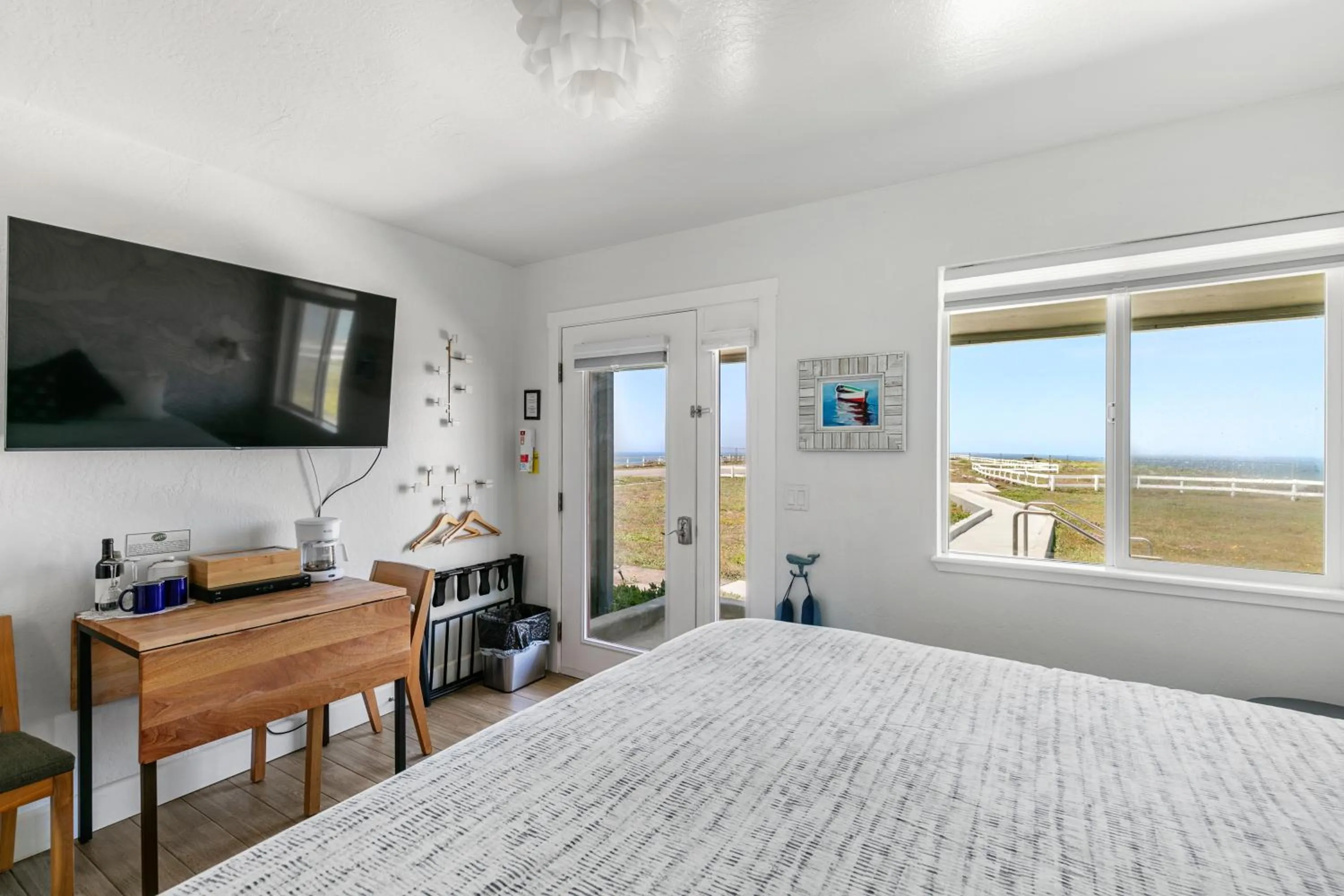 Bed in Point Arena Lighthouse
