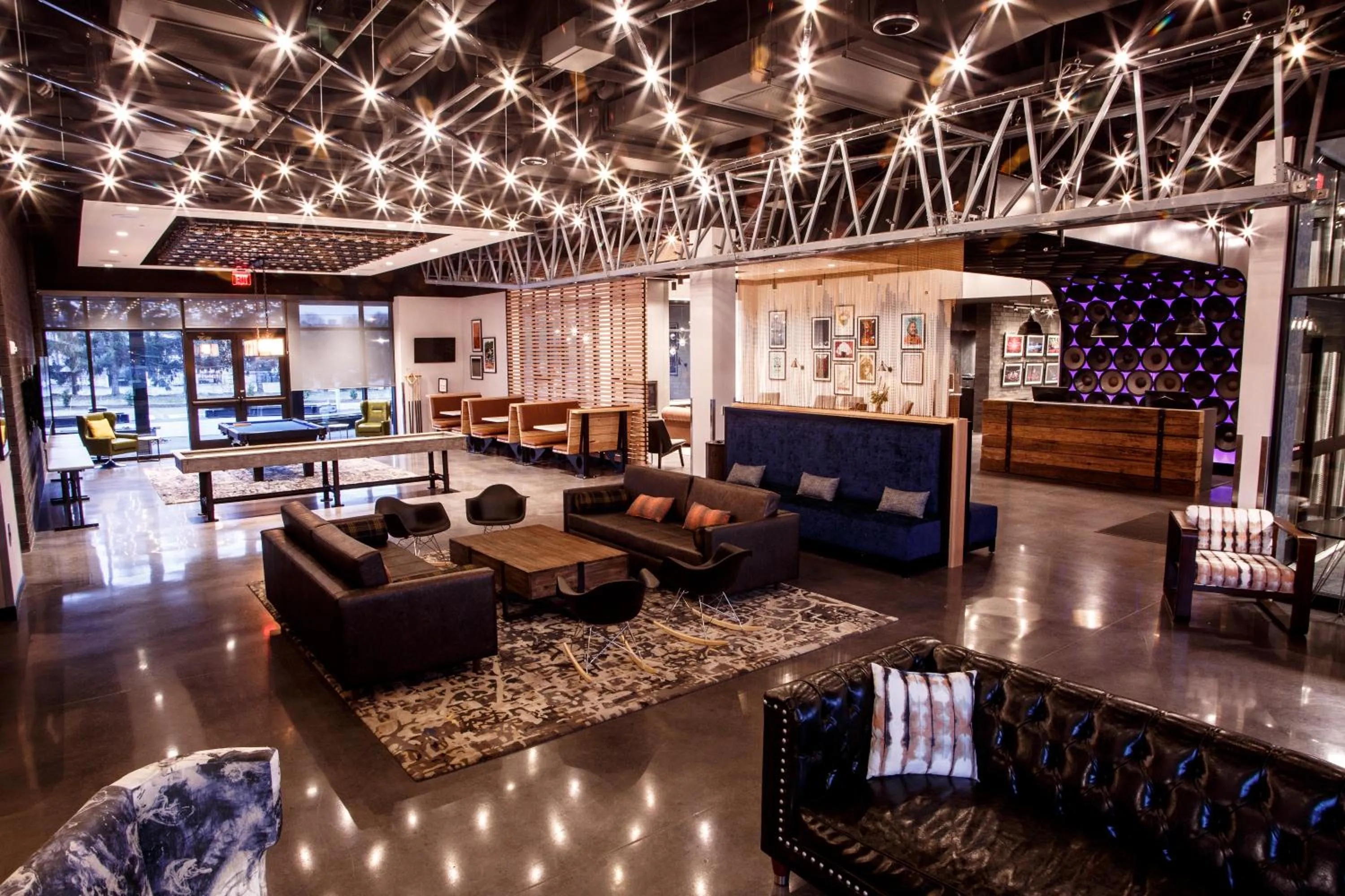 Lobby or reception in Hotel Rock Lititz