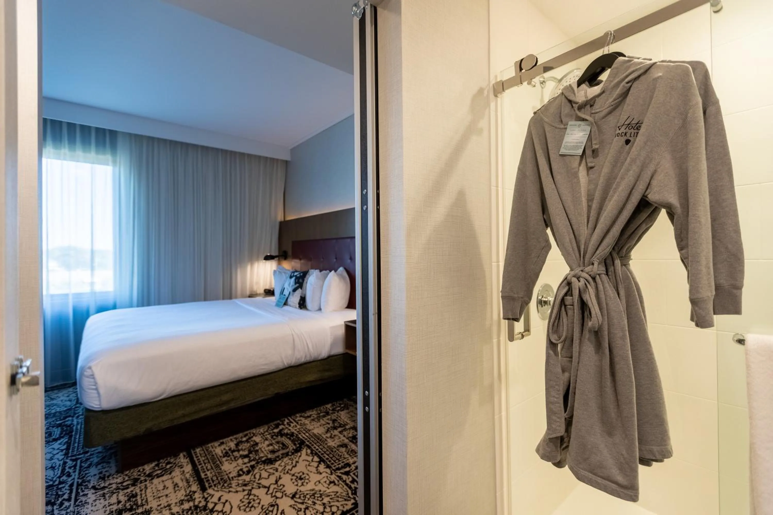 Bed in Hotel Rock Lititz