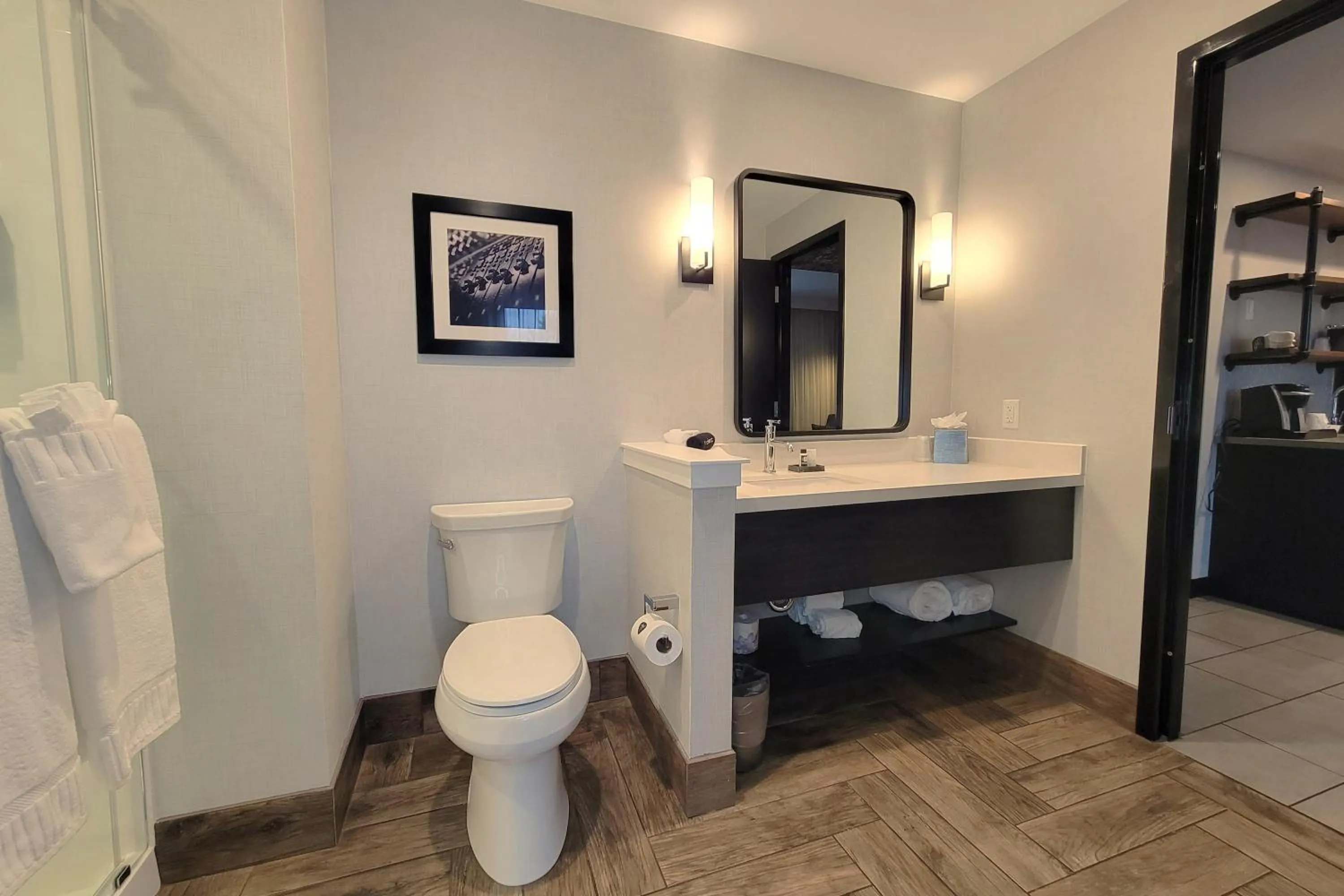 Toilet in Hotel Rock Lititz