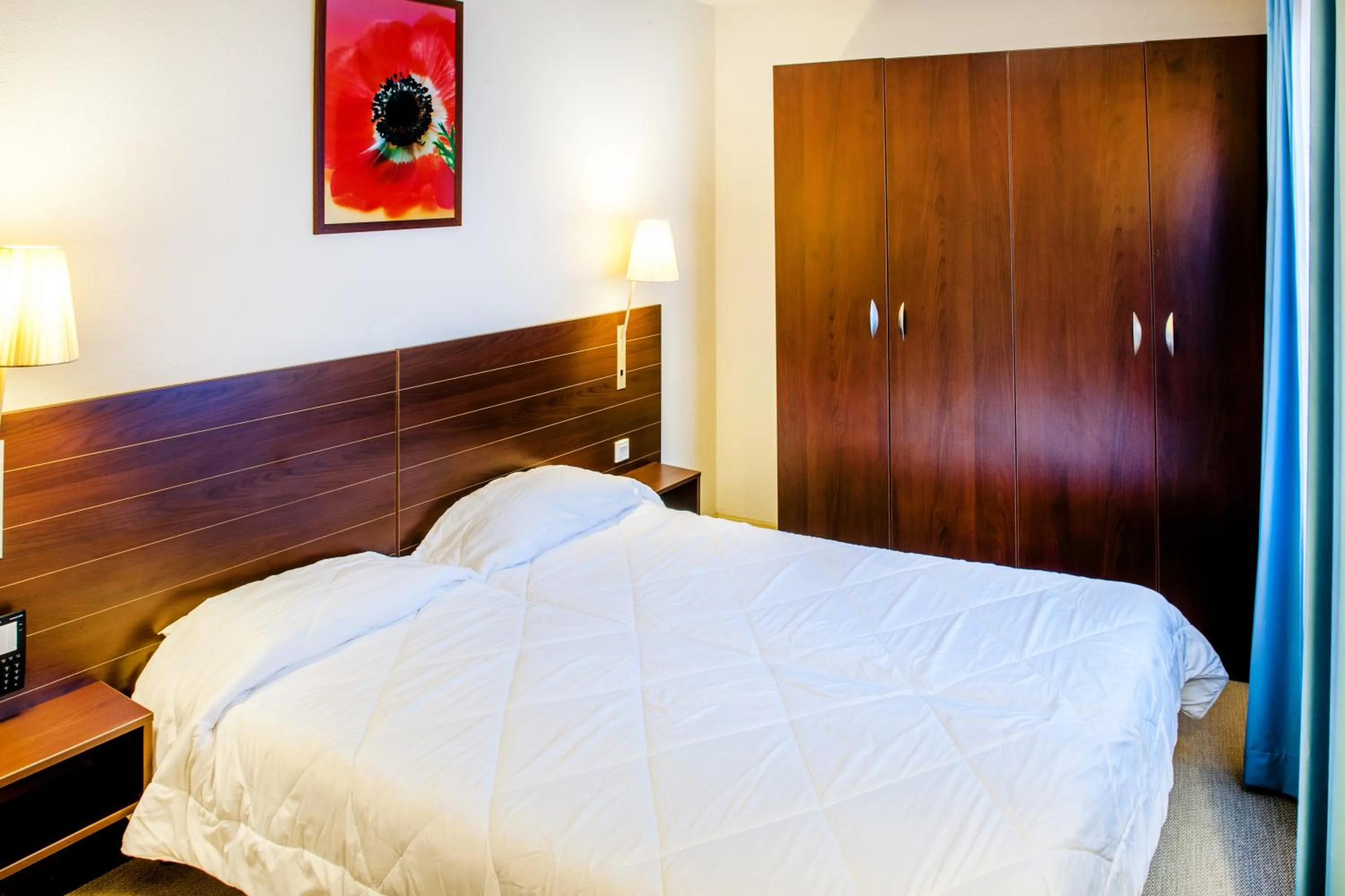 Bedroom, Bed in Appart'hôtel Saint Jean