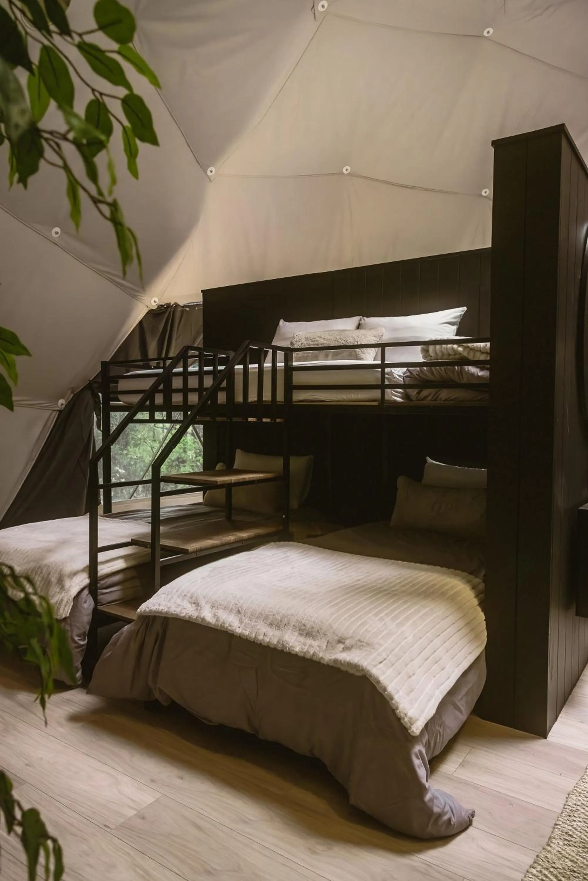 bunk bed, Bed in West Coast Trail Lodge