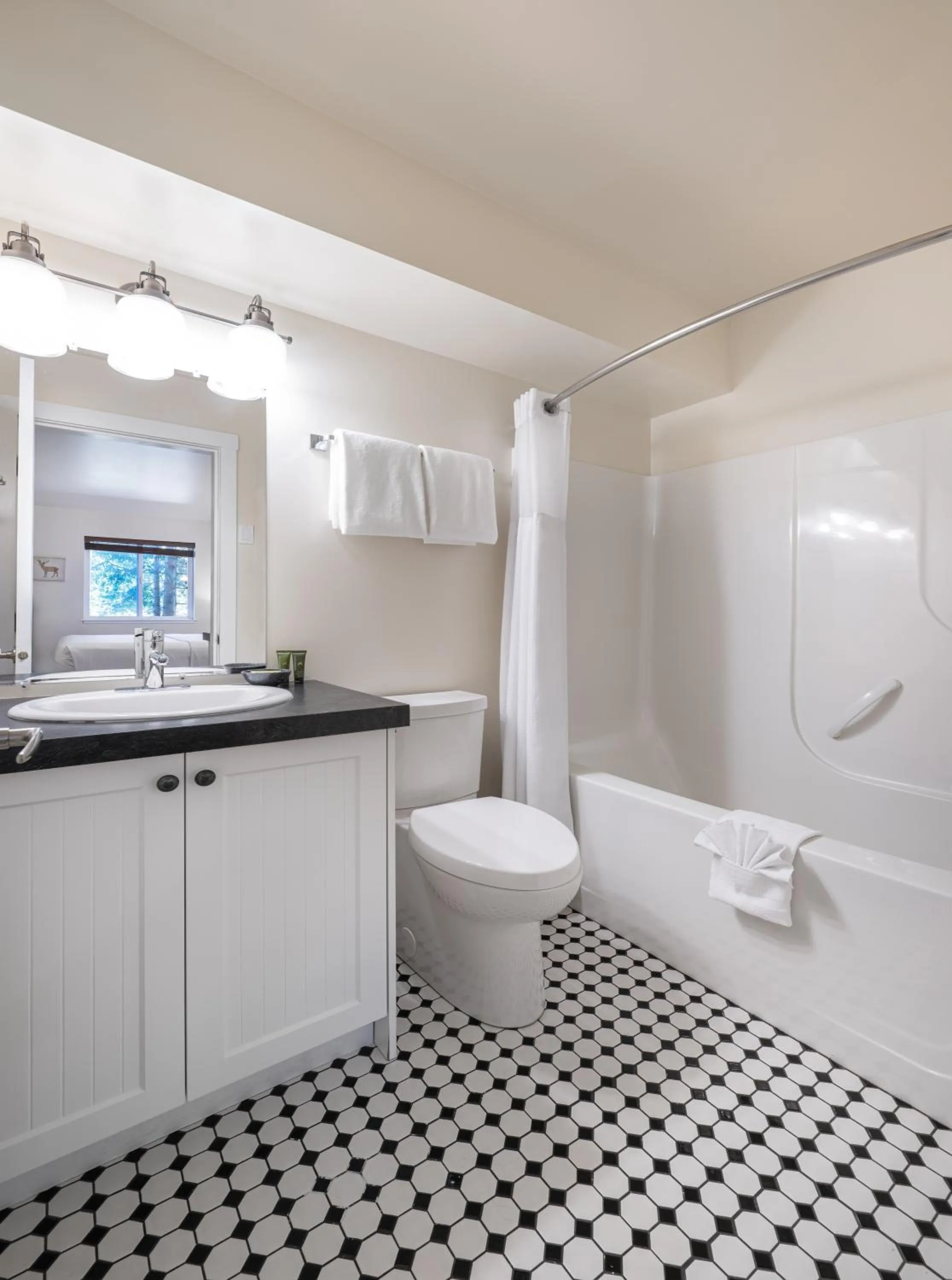 Toilet in West Coast Trail Lodge