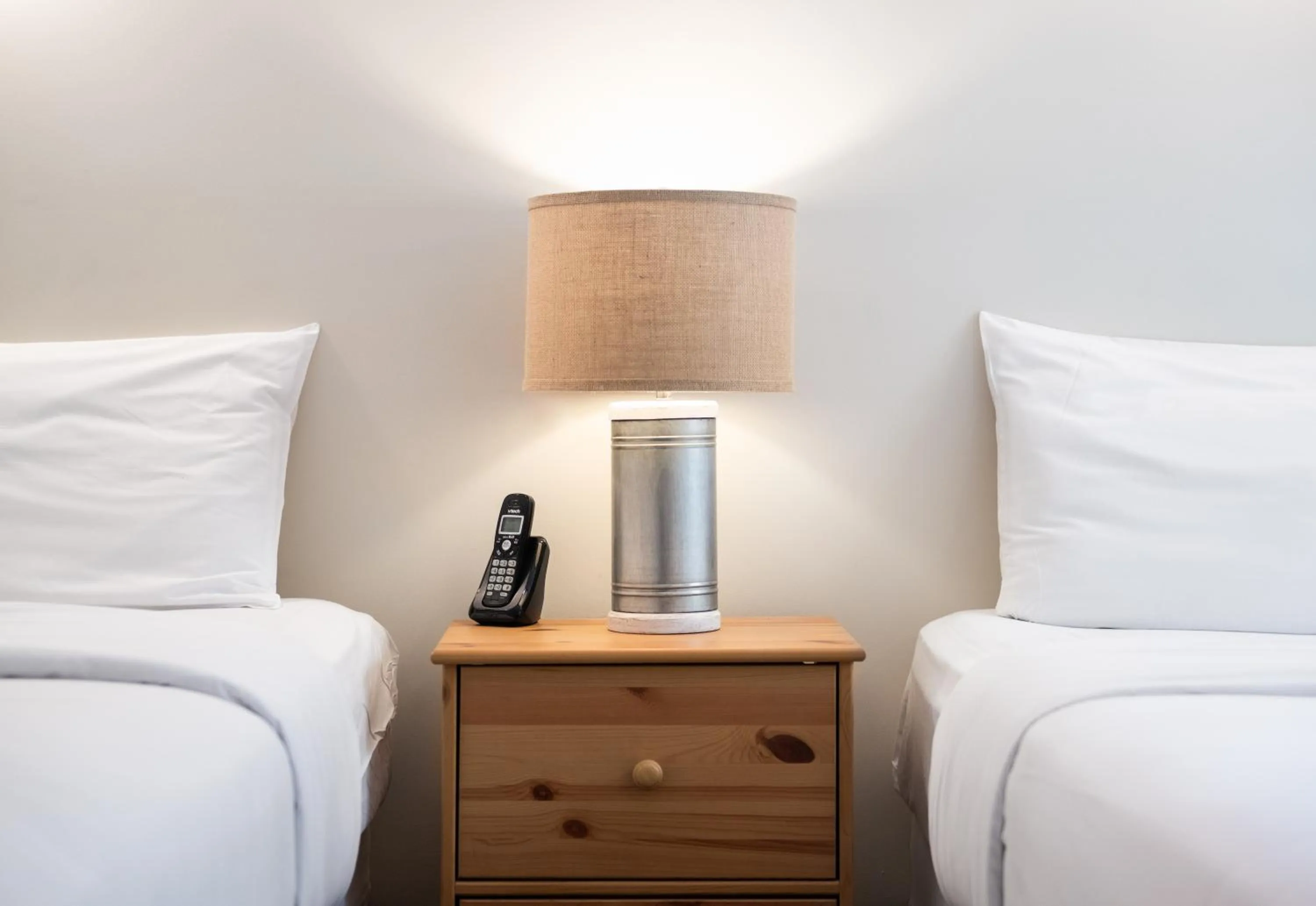 Bed in West Coast Trail Lodge