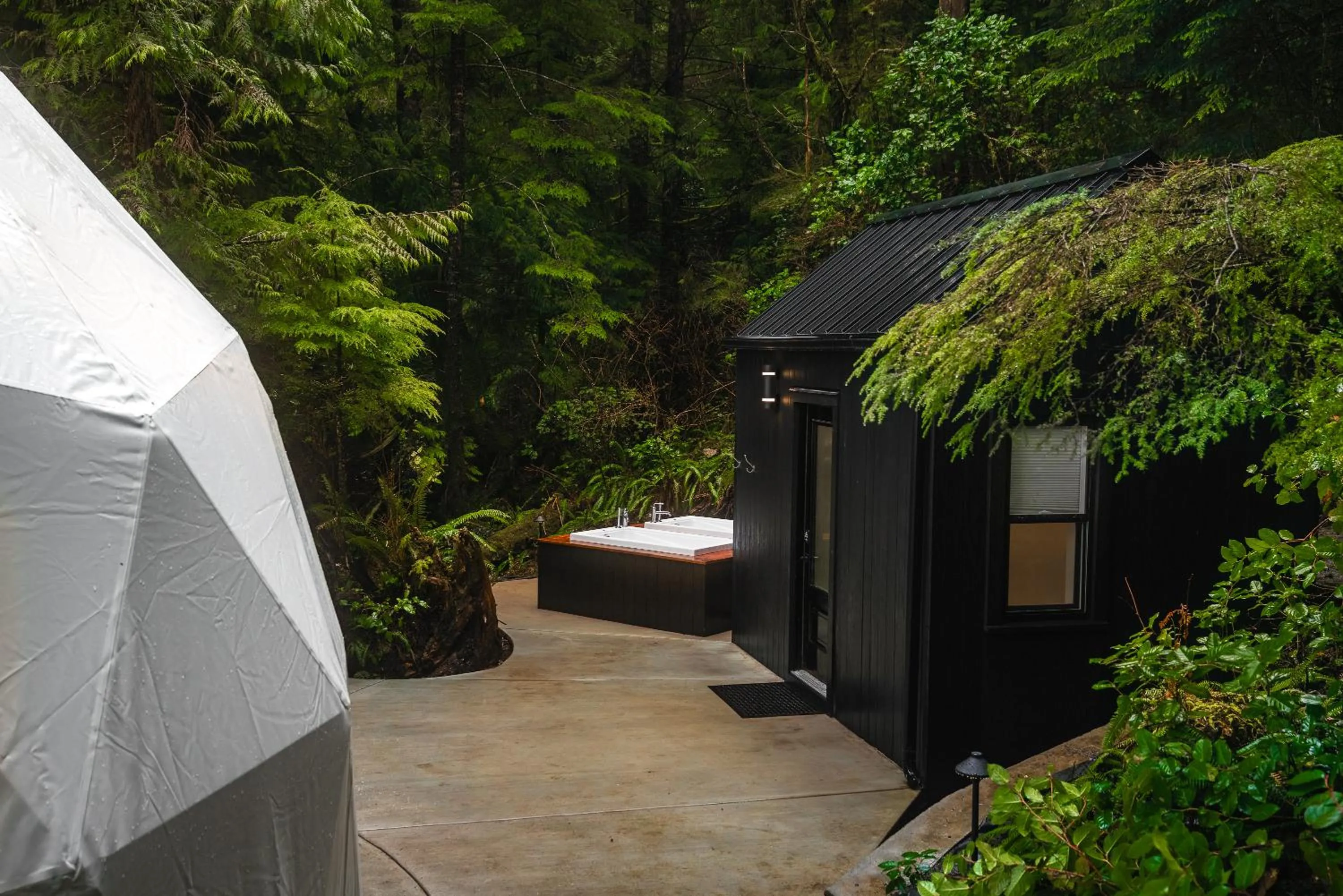 Property building in West Coast Trail Lodge