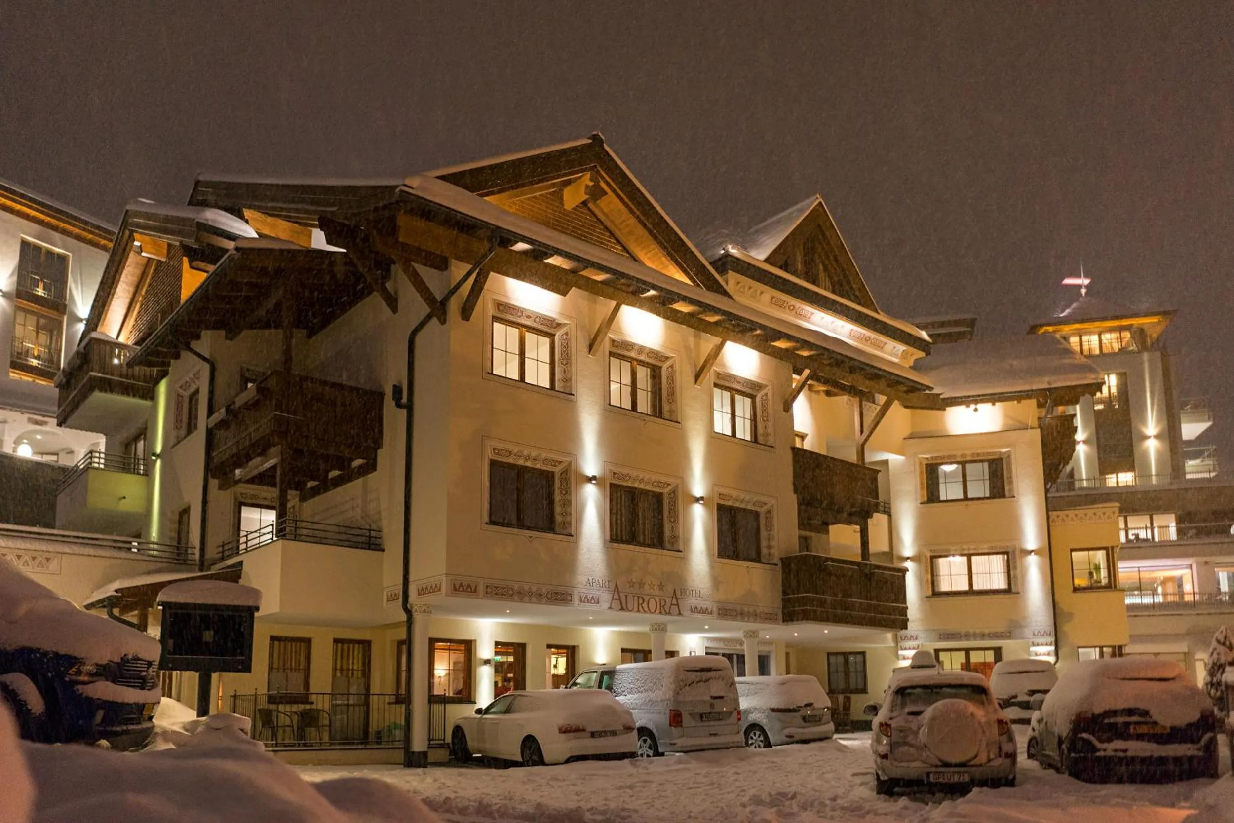 Property building in Apart-Hotel Aurora Fiss