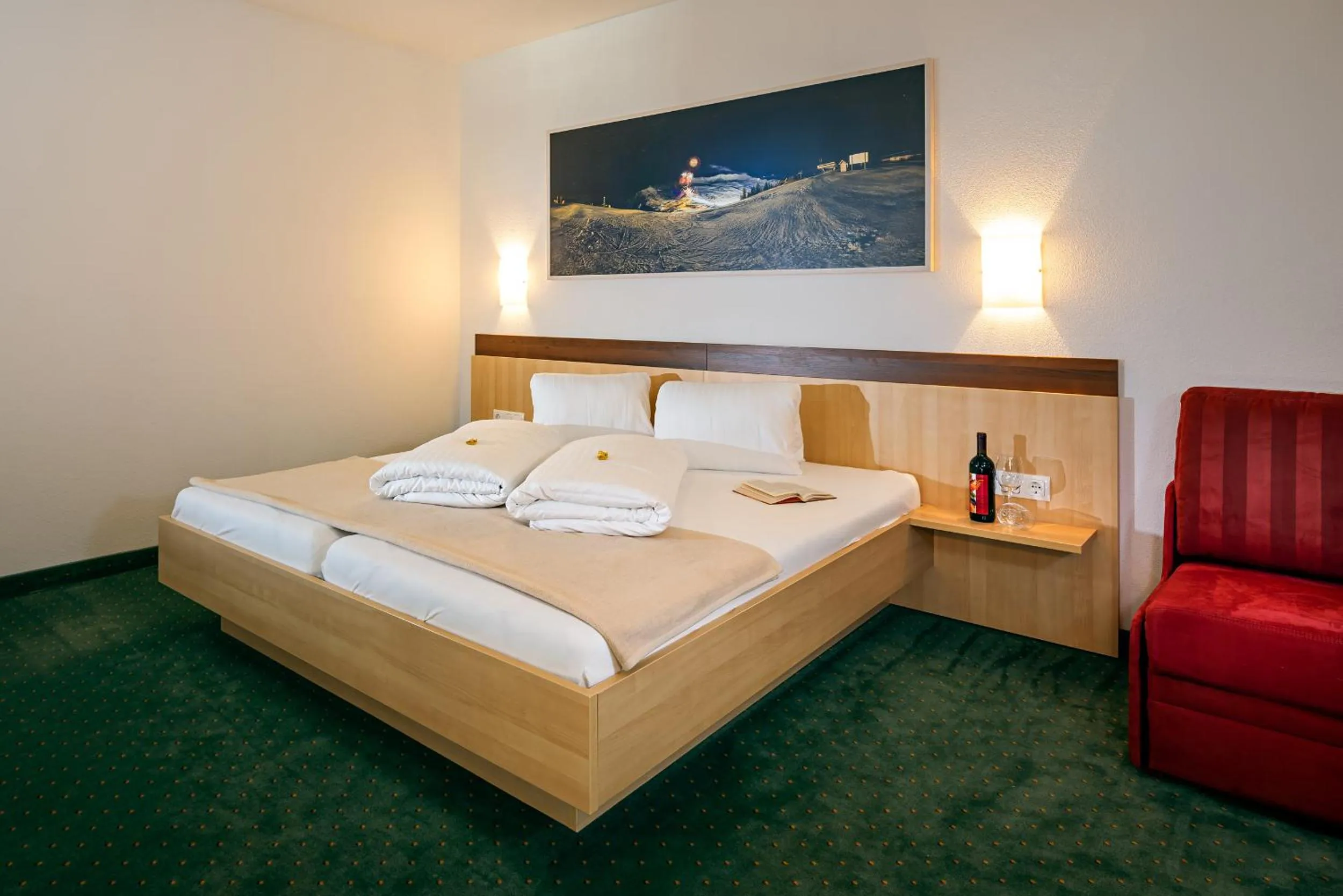 Bedroom, Bed in Apart-Hotel Aurora Fiss