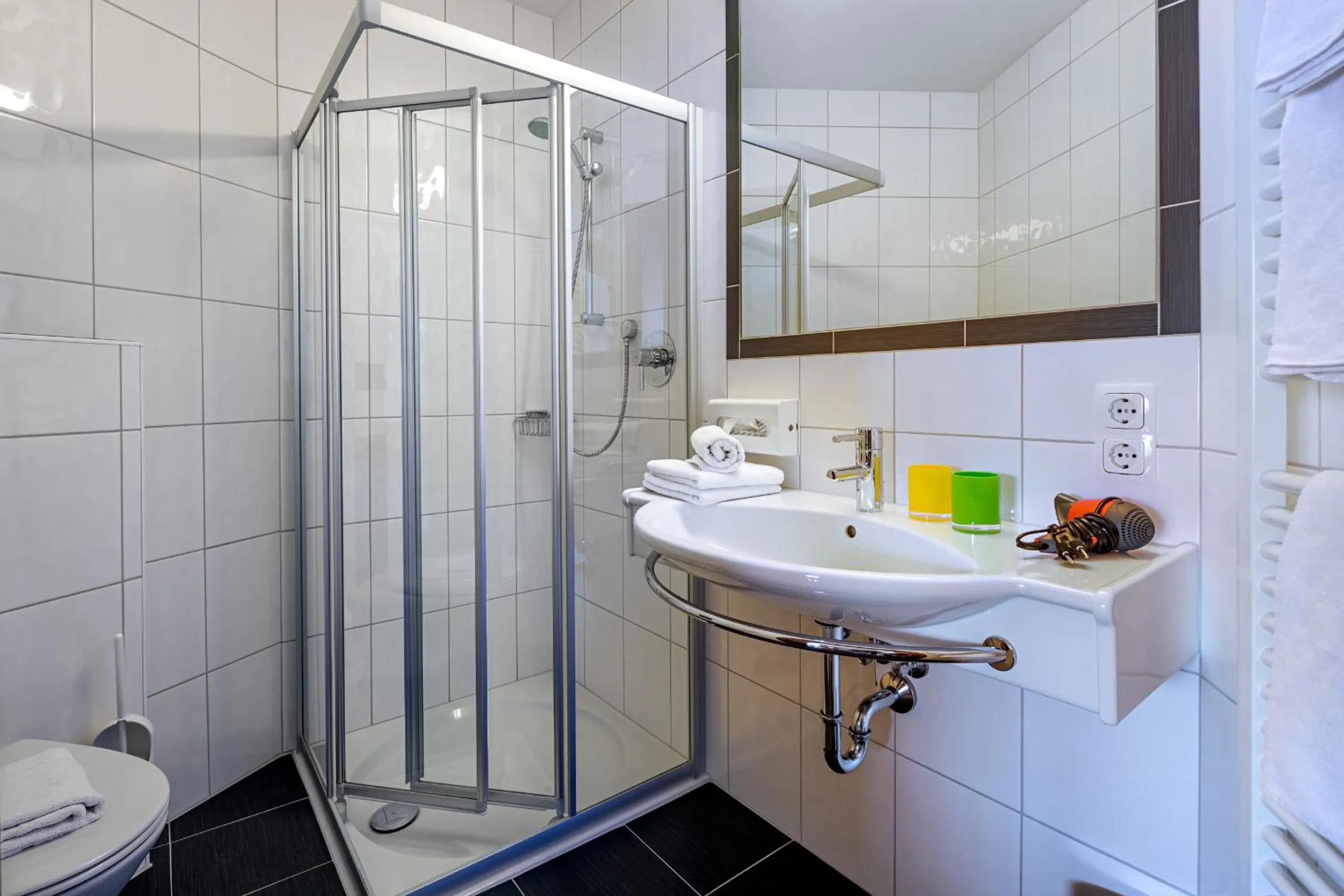 Bathroom in Apart-Hotel Aurora Fiss