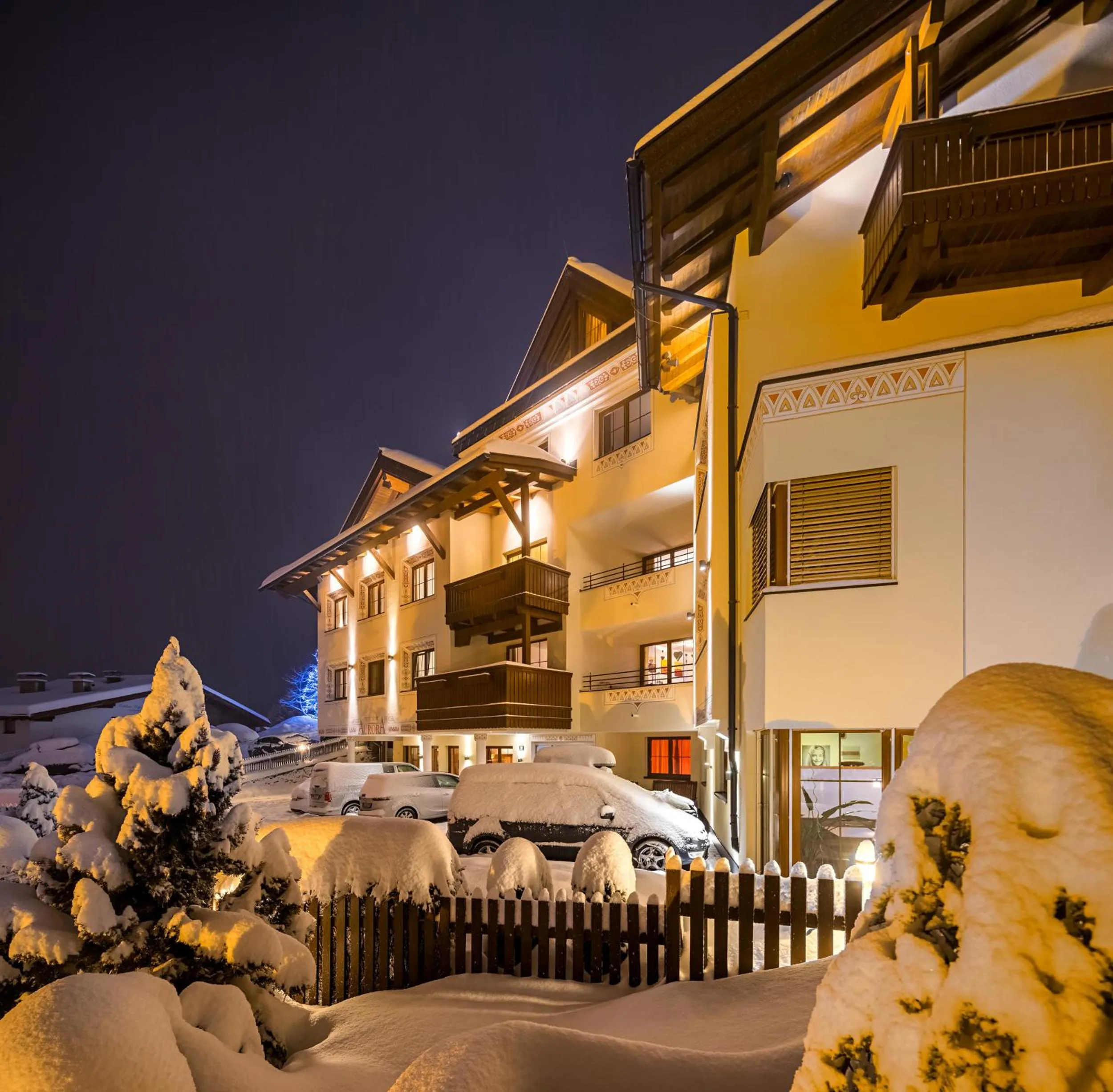 Property building in Apart-Hotel Aurora Fiss