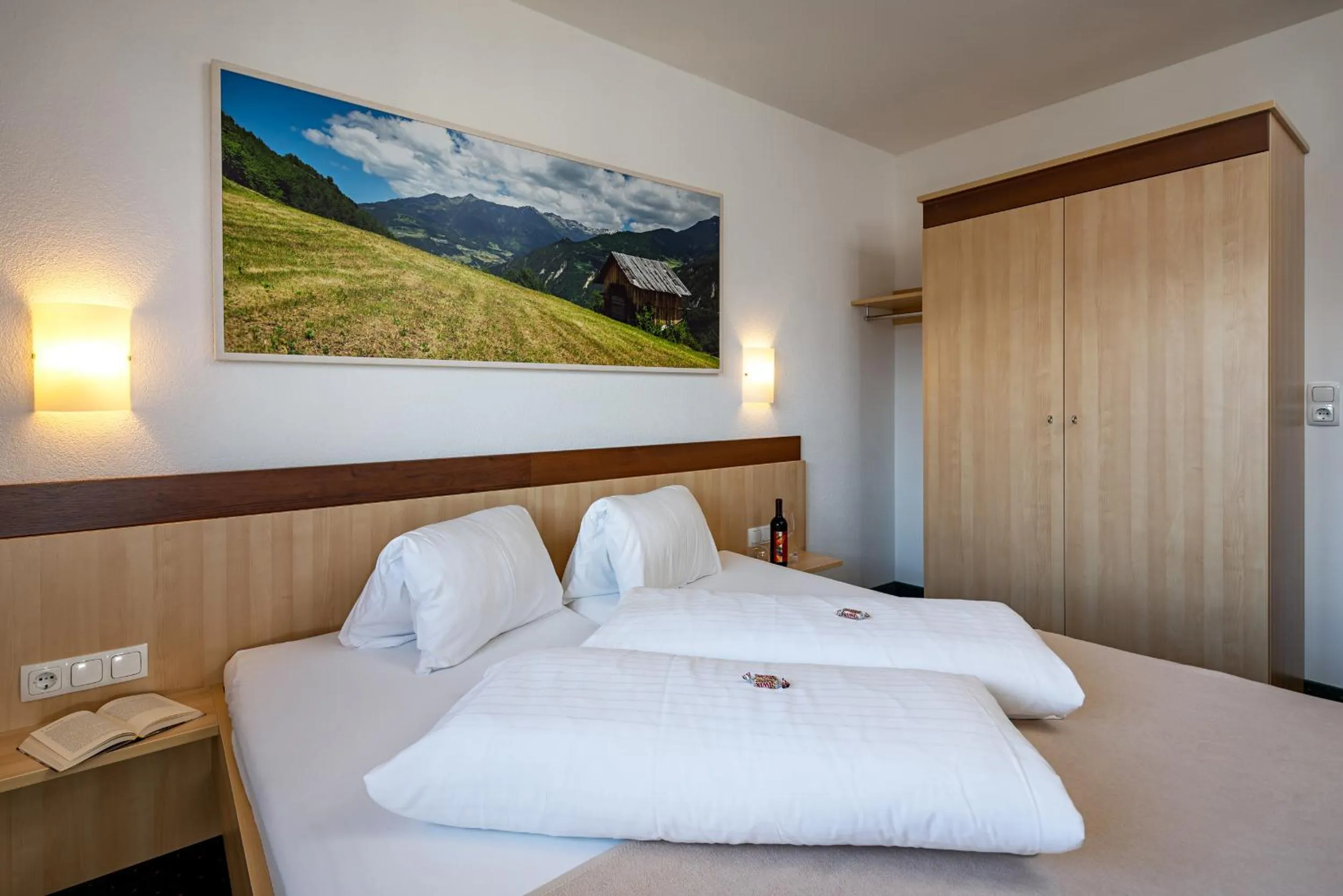 Bedroom, Bed in Apart-Hotel Aurora Fiss