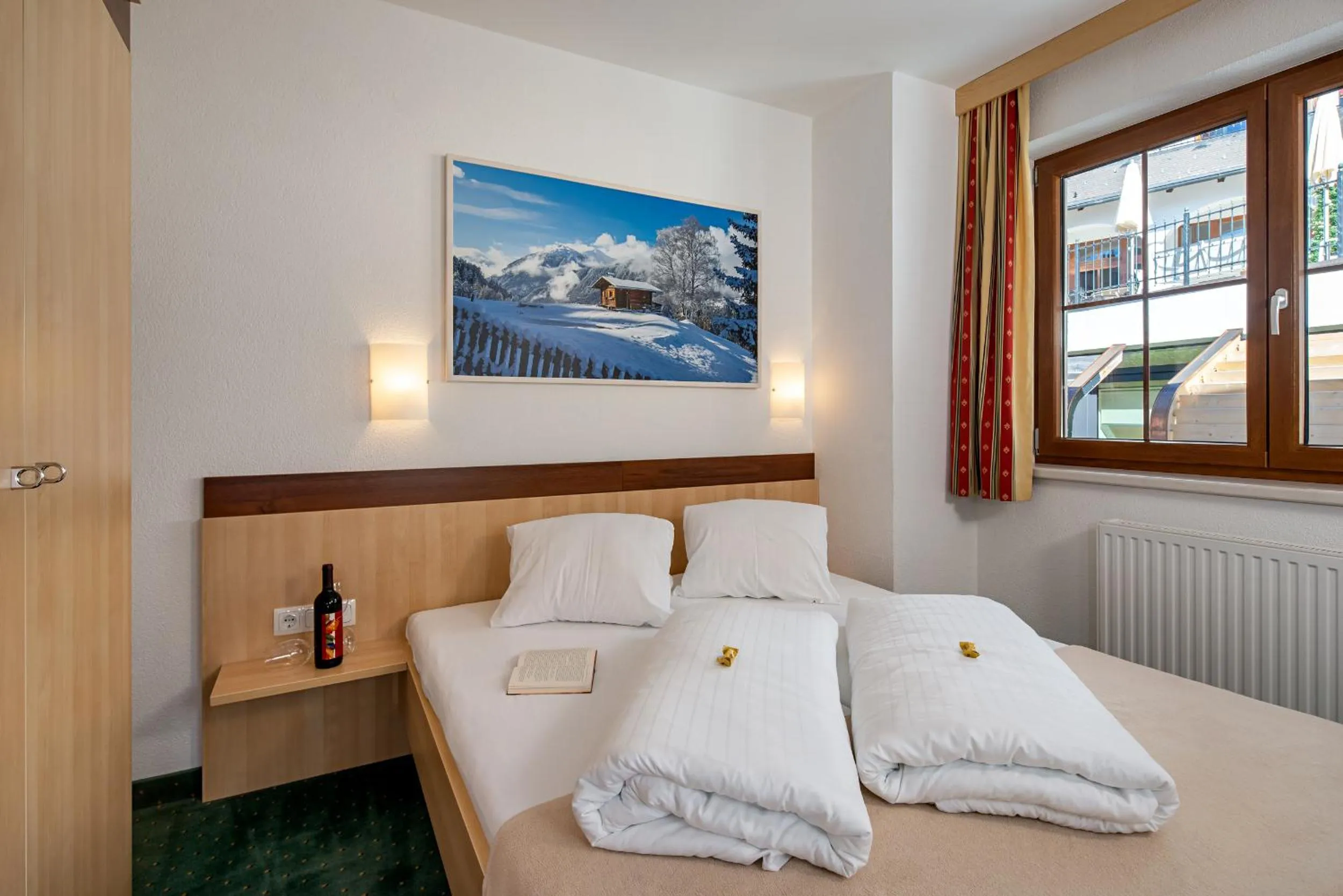 Bedroom, Bed in Apart-Hotel Aurora Fiss