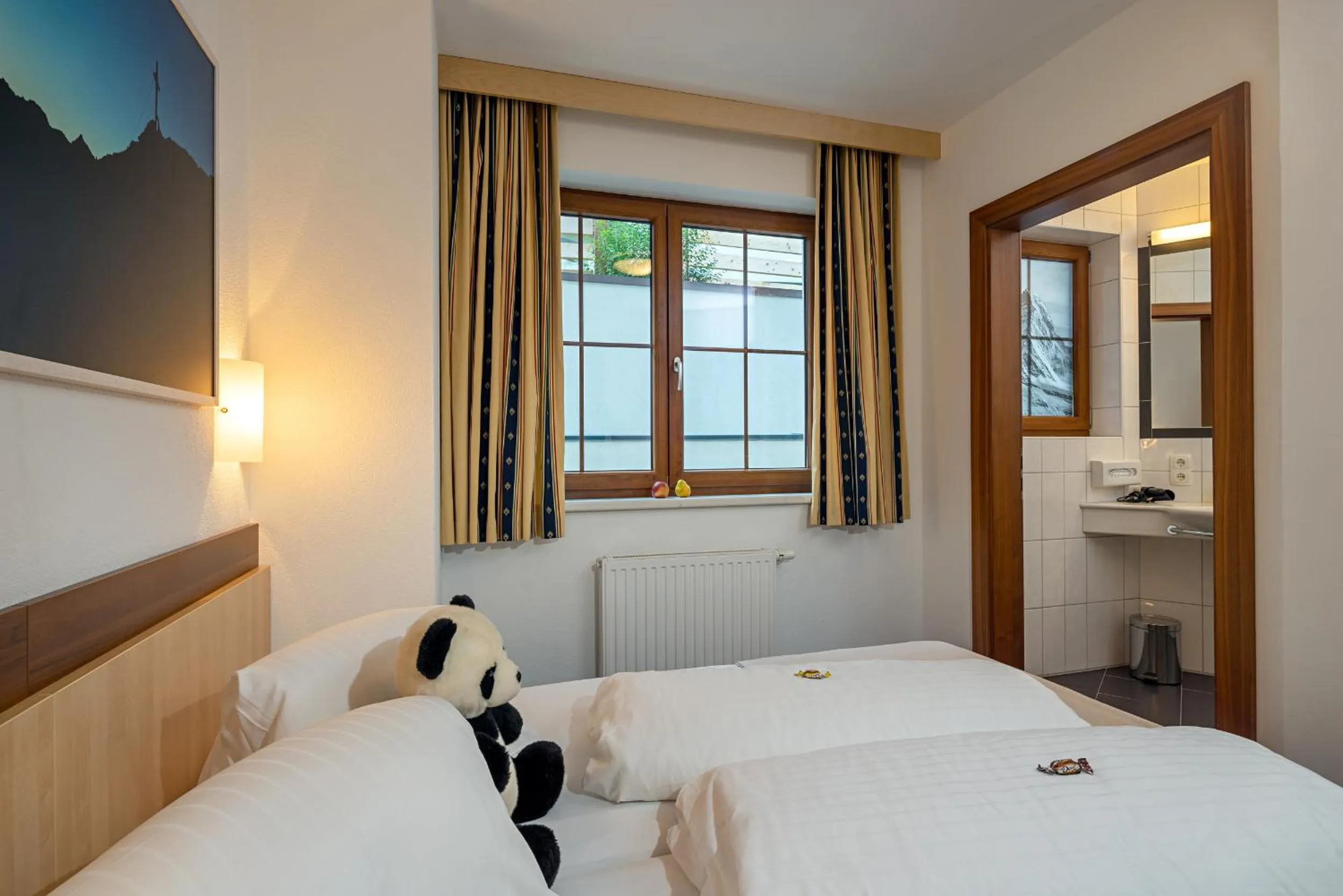 Bedroom, Bed in Apart-Hotel Aurora Fiss